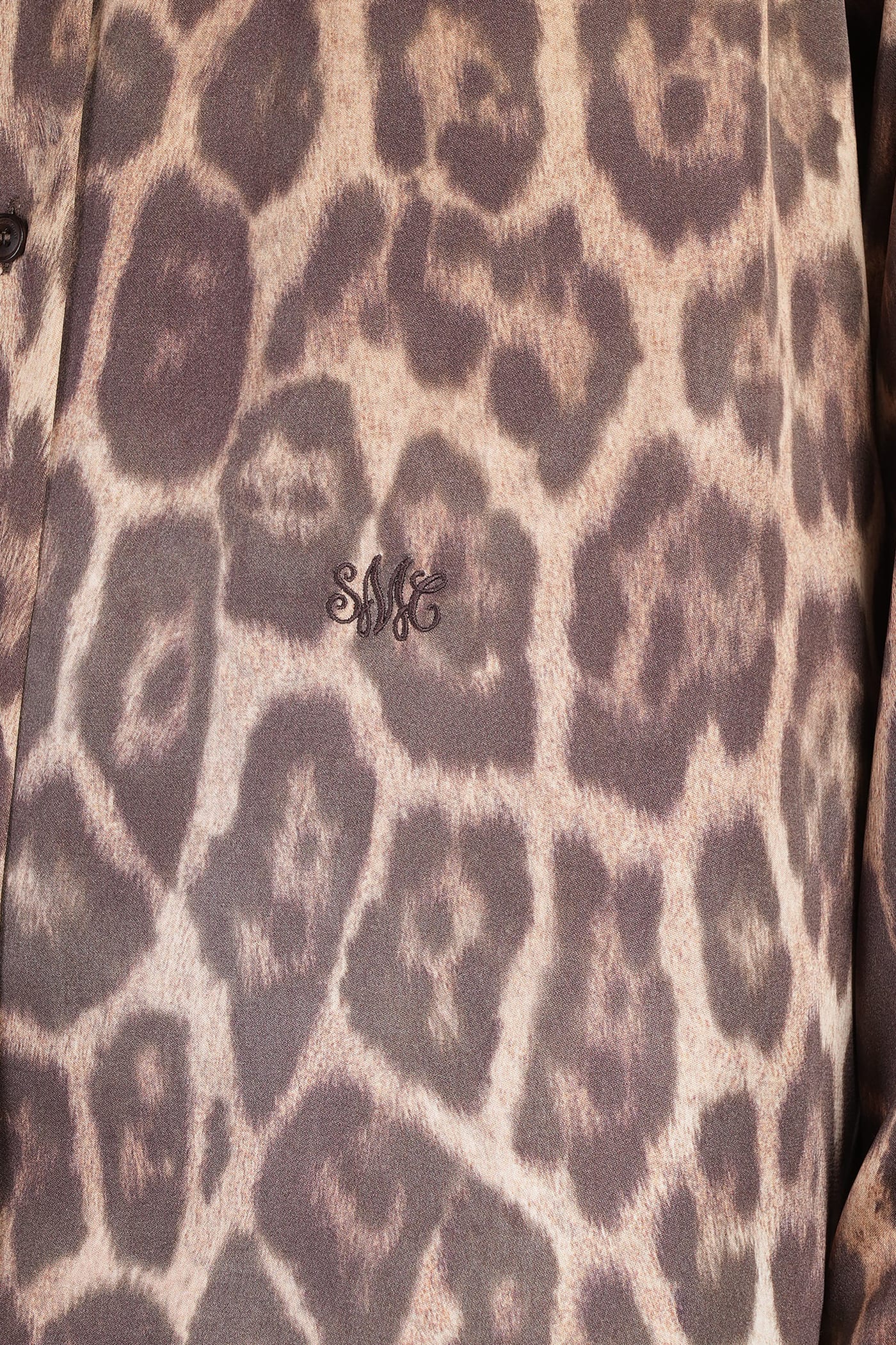 Stella Mccartney Leopard Print Shirt In Animalier