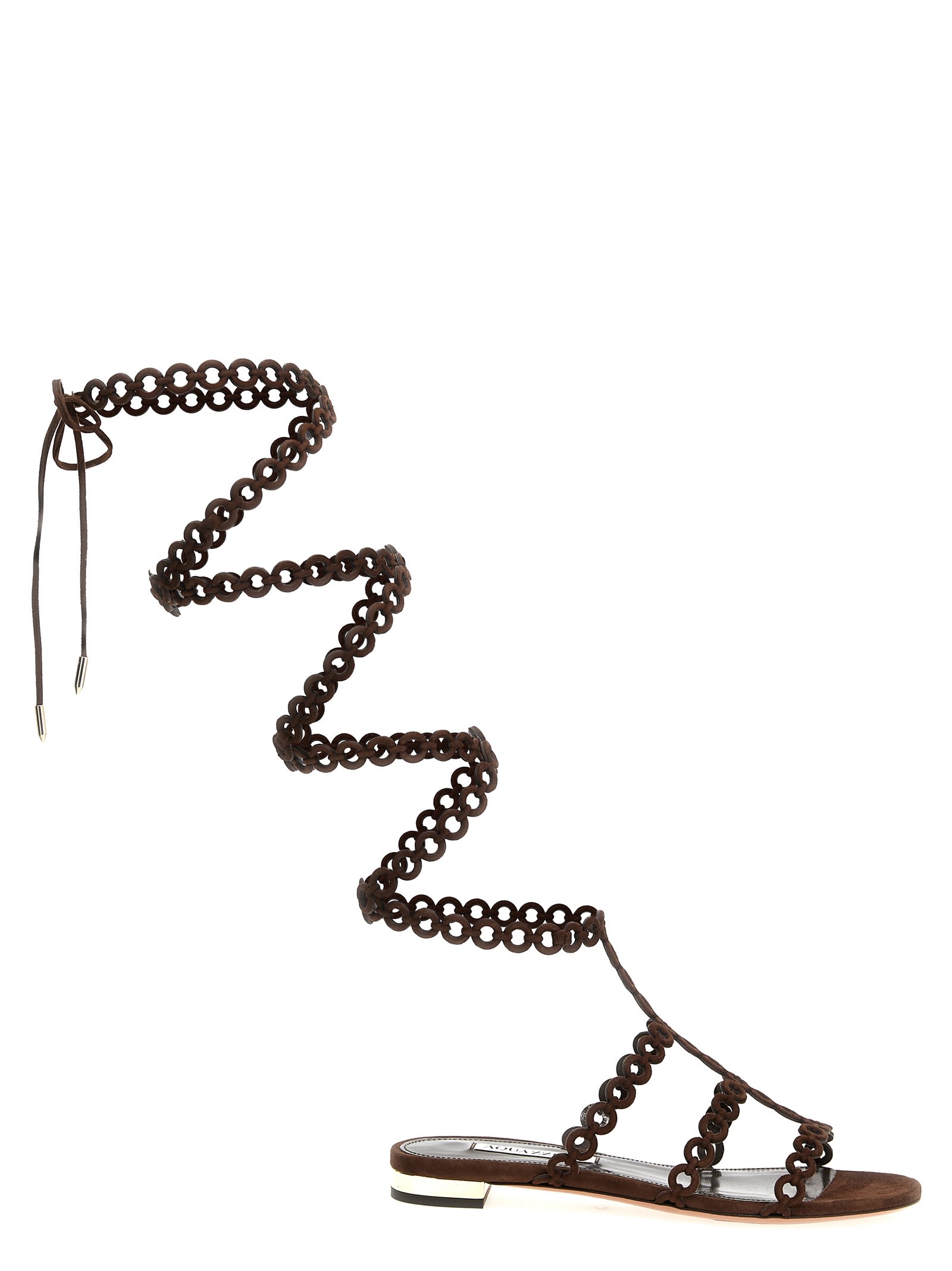Aquazzura infinity Chain Gladiator Sandals
