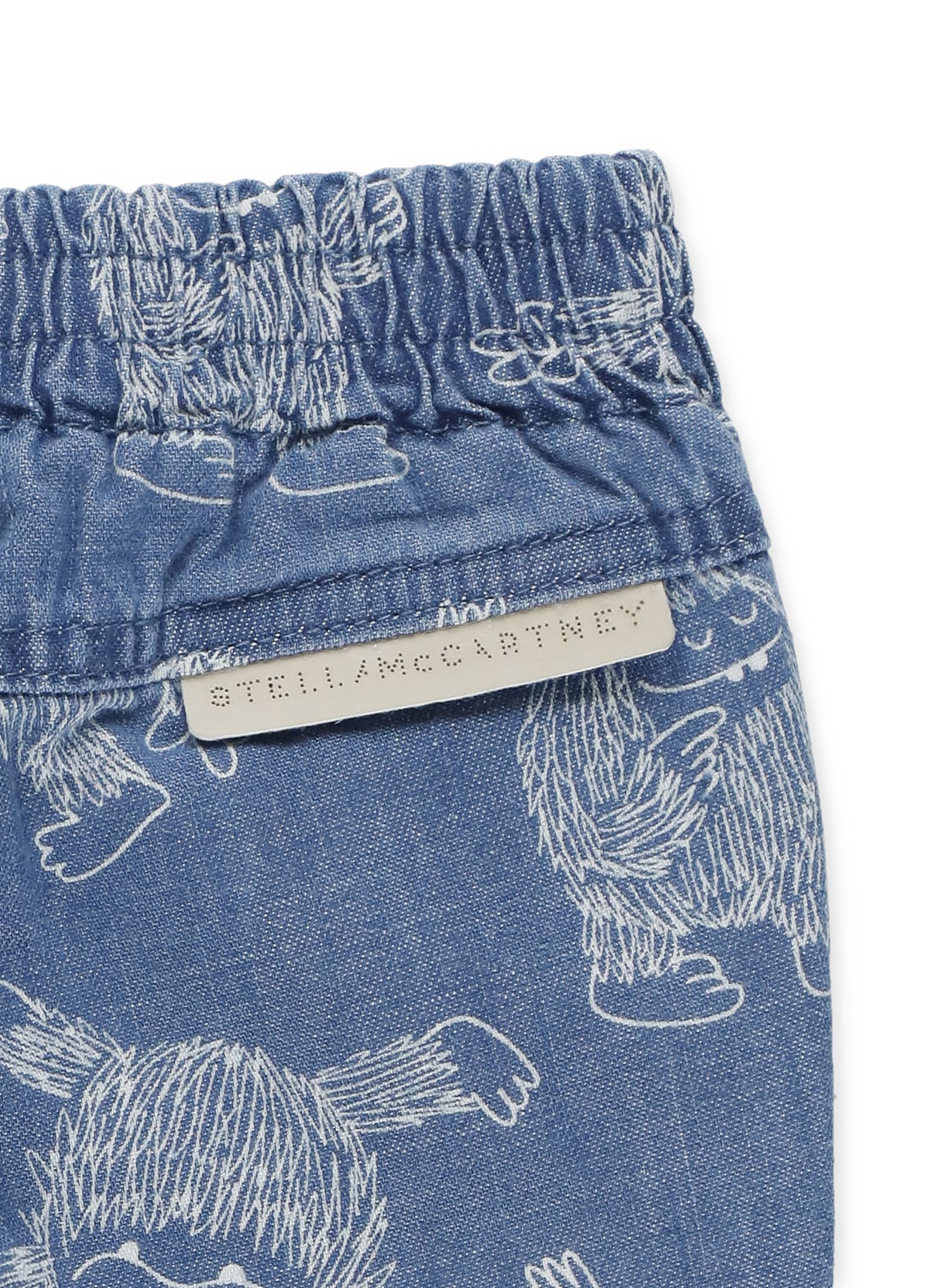 Stella Mccartney Jeans With Pattern In Blue