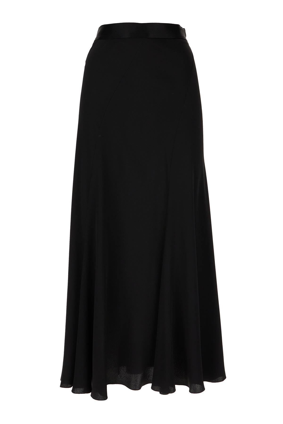 Shop Alberta Ferretti Gonne In Nero