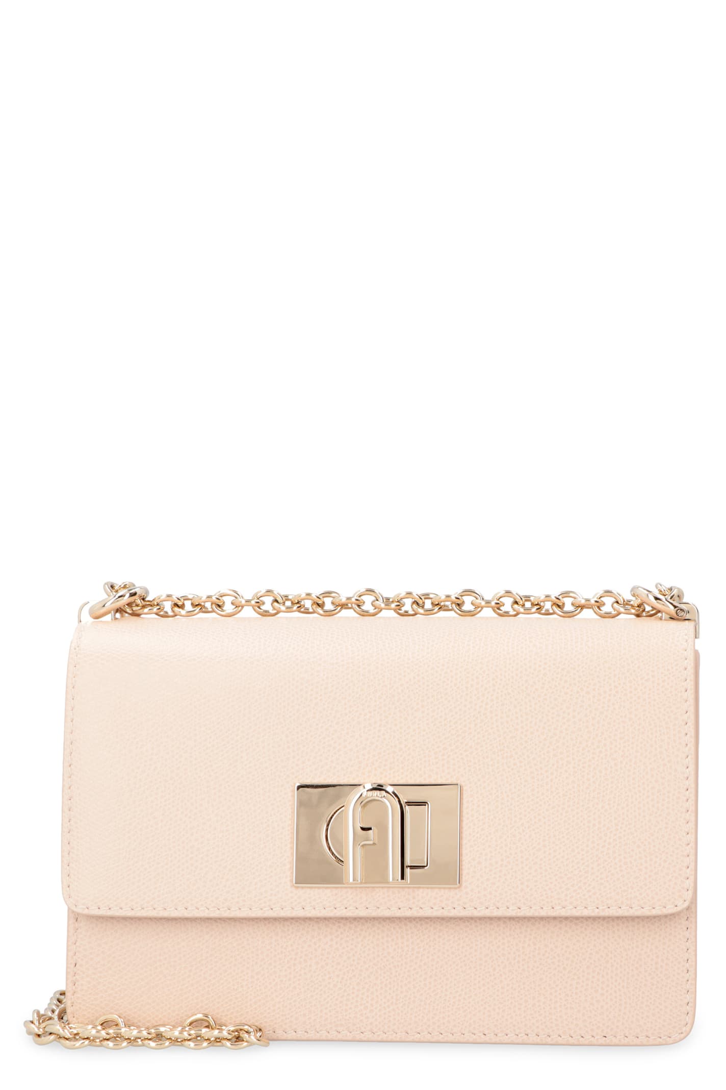 Shop Furla 1927 Leather Mini Crossbody Bag