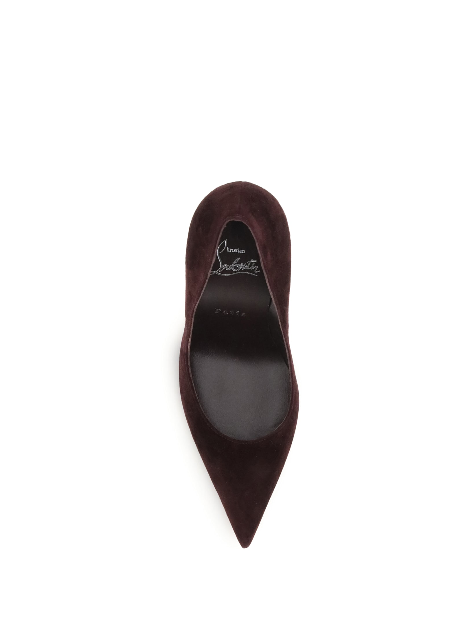 Christian Louboutin Women Miss Z Pumps In Burgundy