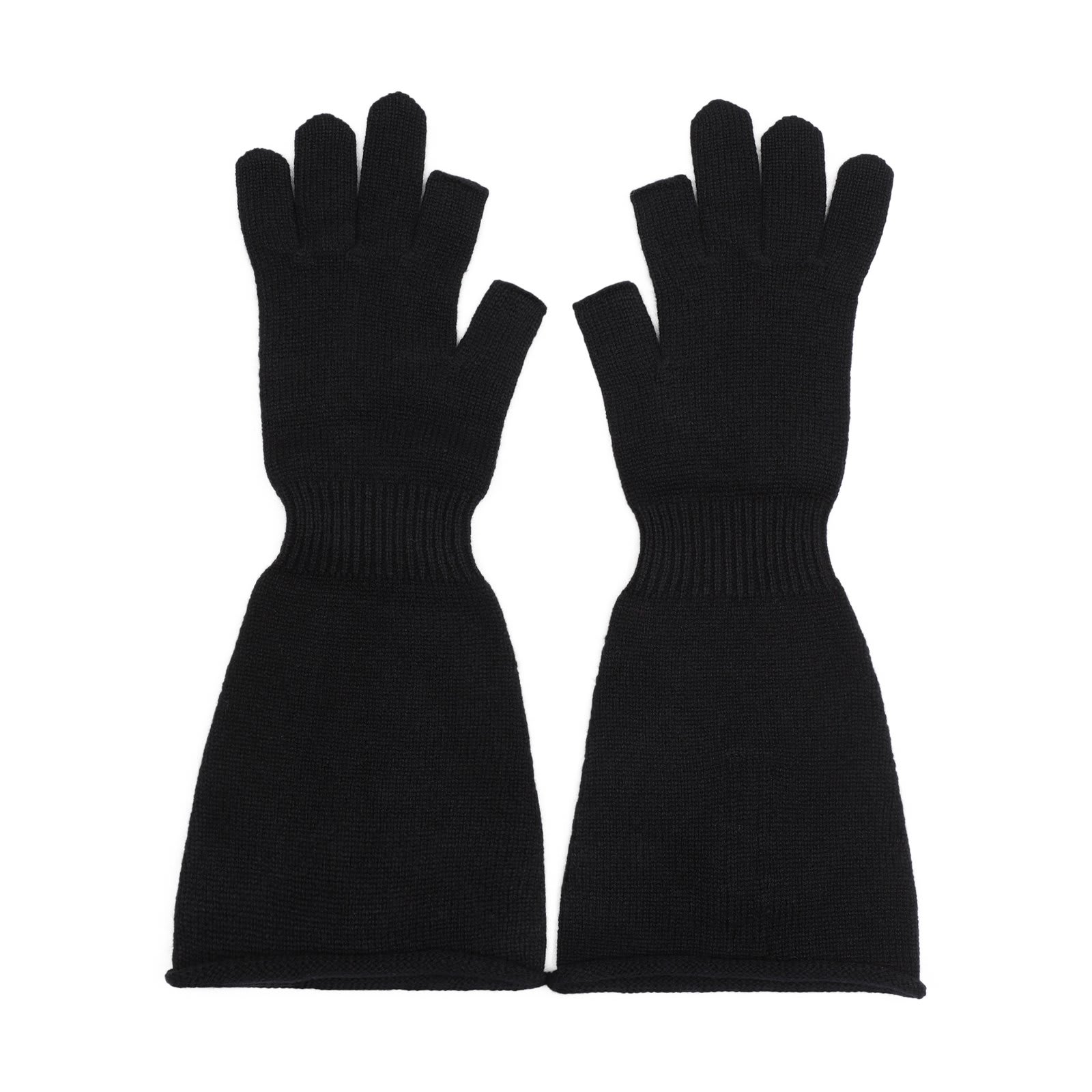 Shop Rick Owens Porterville Runway Gloves In Black