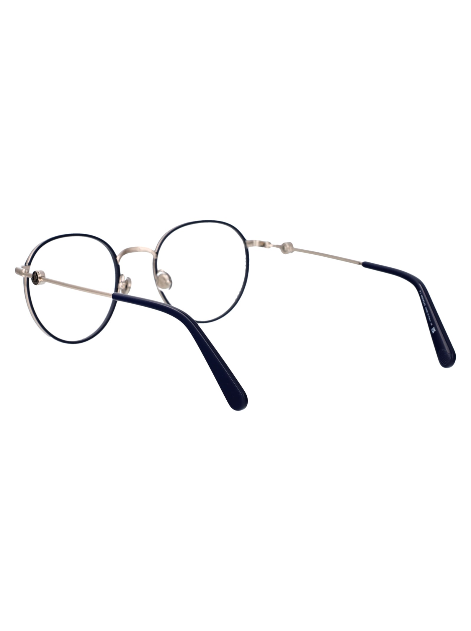 Shop Moncler Ml5135 Glasses In 016 Nero Lucido