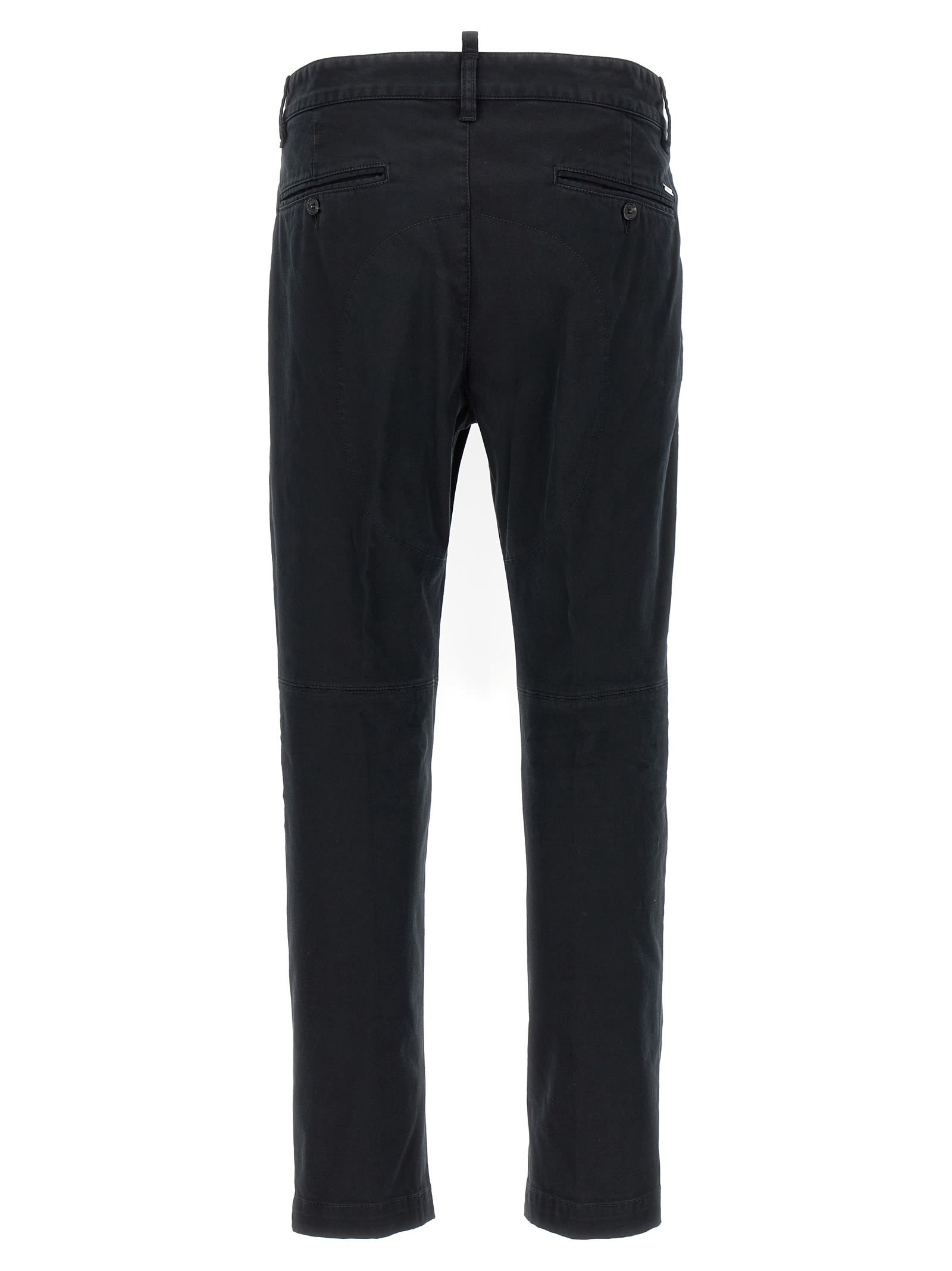 Dsquared2 Sexy Chino Pants In Black