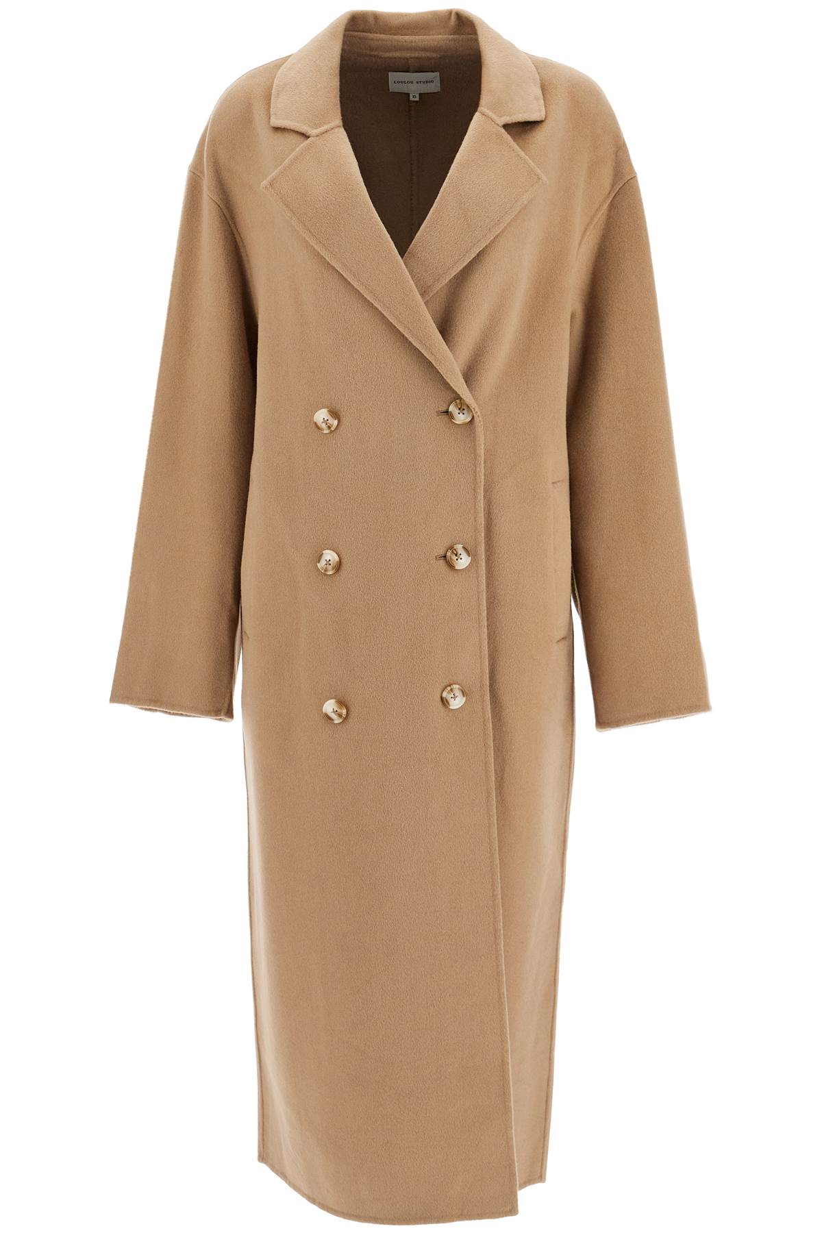 Long Wool And Cashmere Coat borne