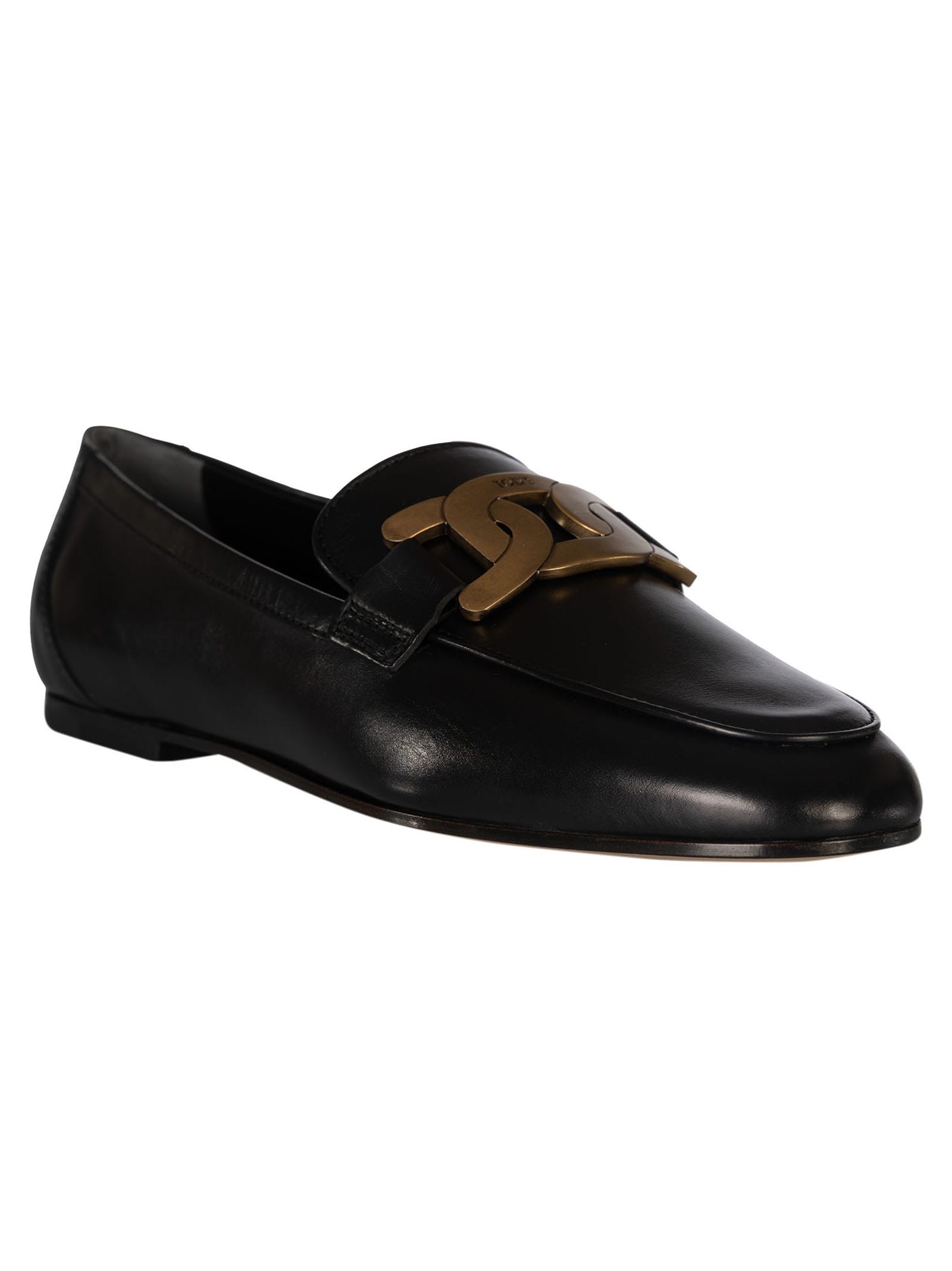 Shop Tod's 79a Loafers In Black