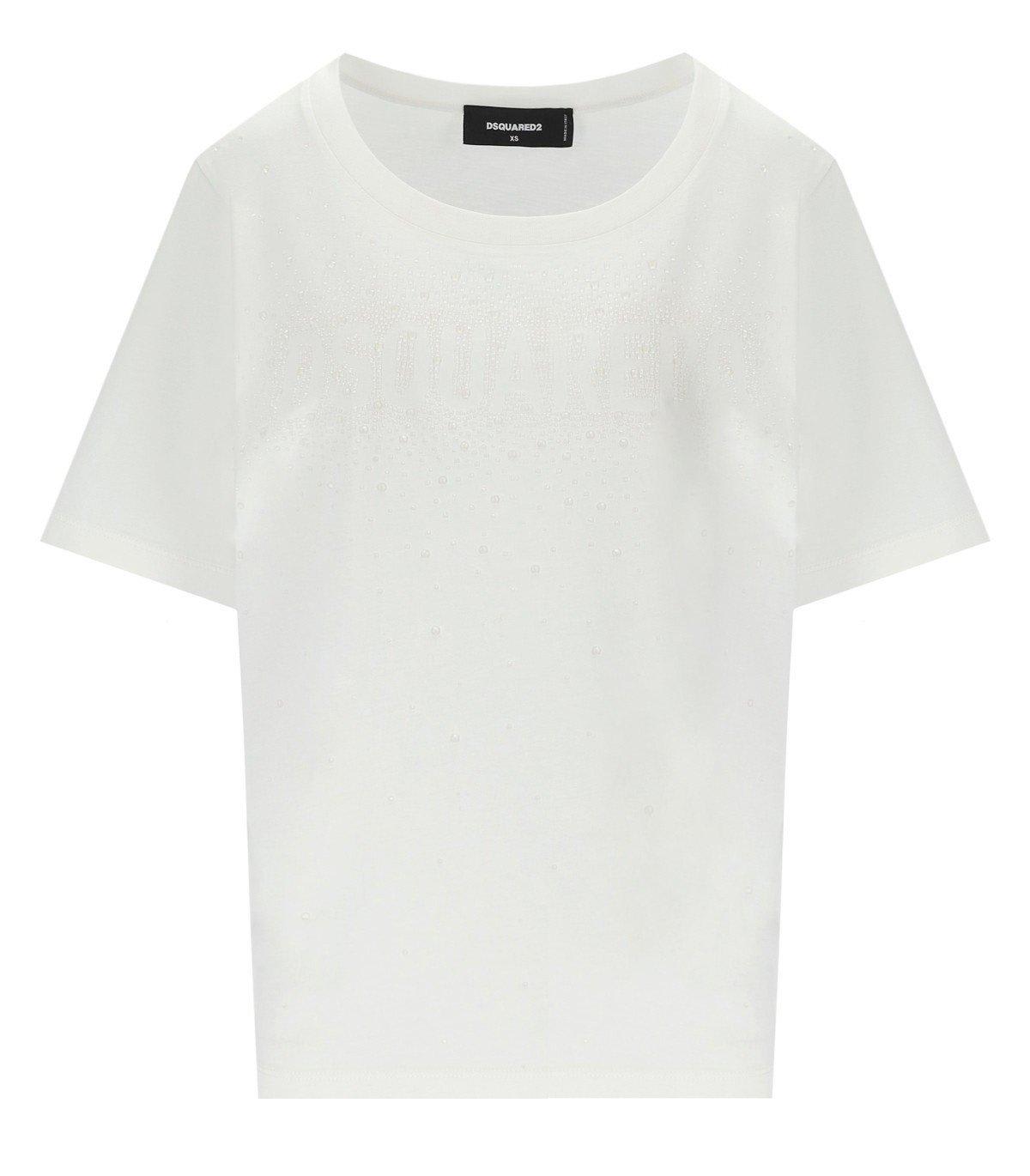 Shop Dsquared2 Short-sleeved T-shirt In White