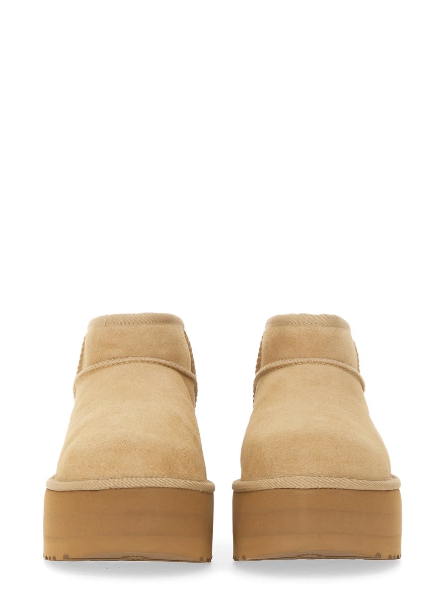 Ugg Classic Ultra Mini Boots With Platform In Brown
