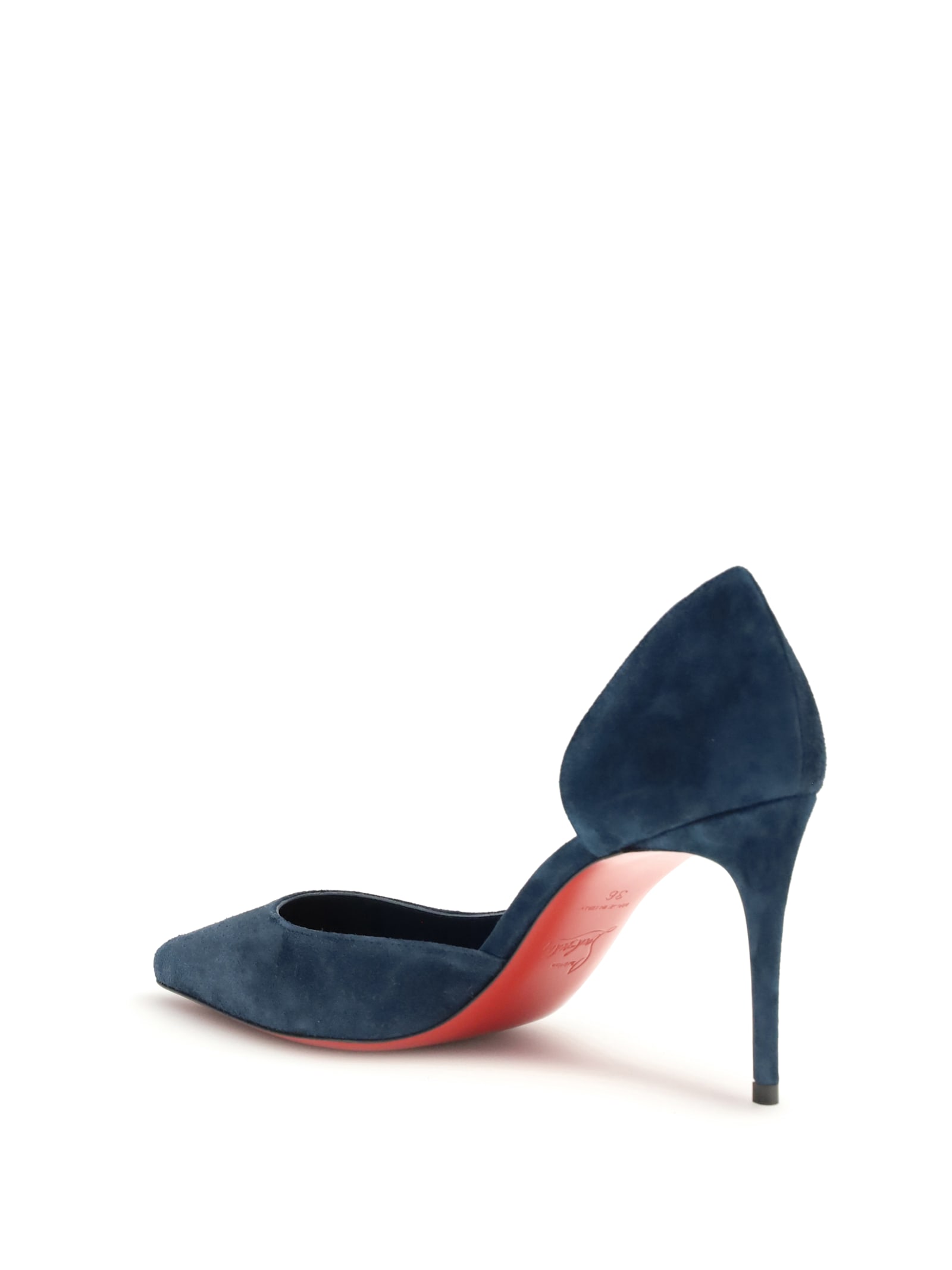 Christian Louboutin Iriza 85 High Heels In Blue