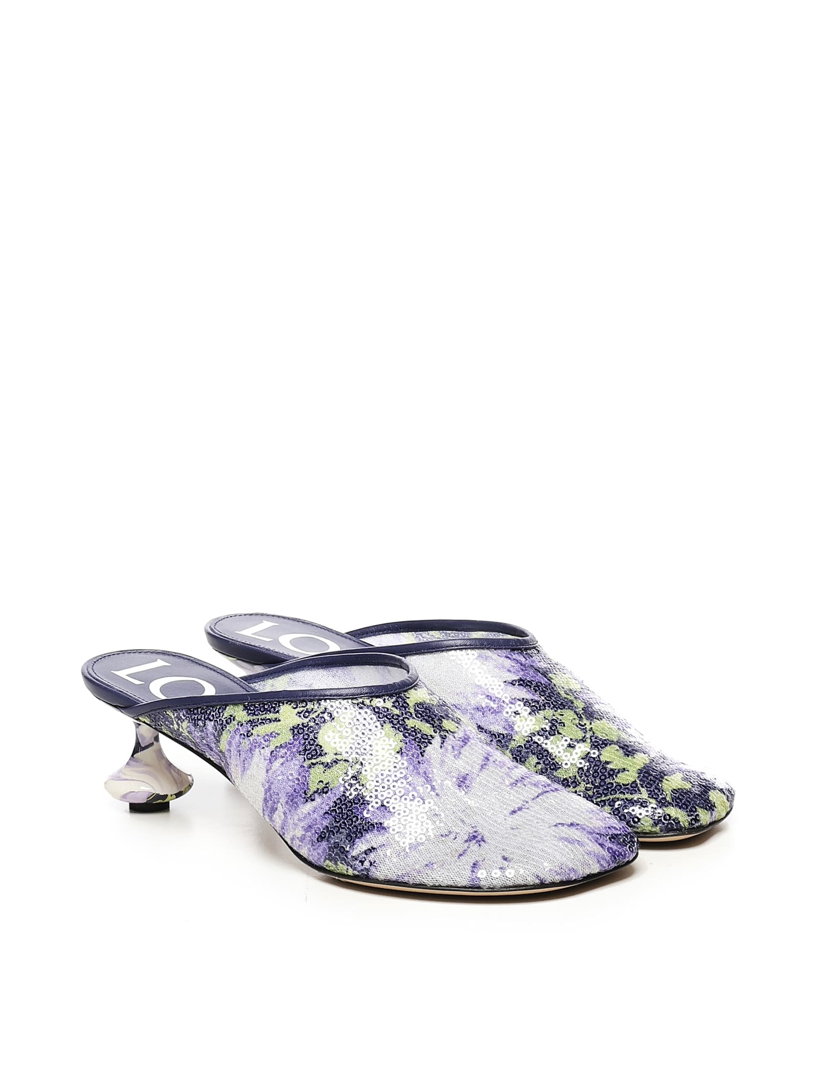 Loewe Toy 45 Sequins Mules Women