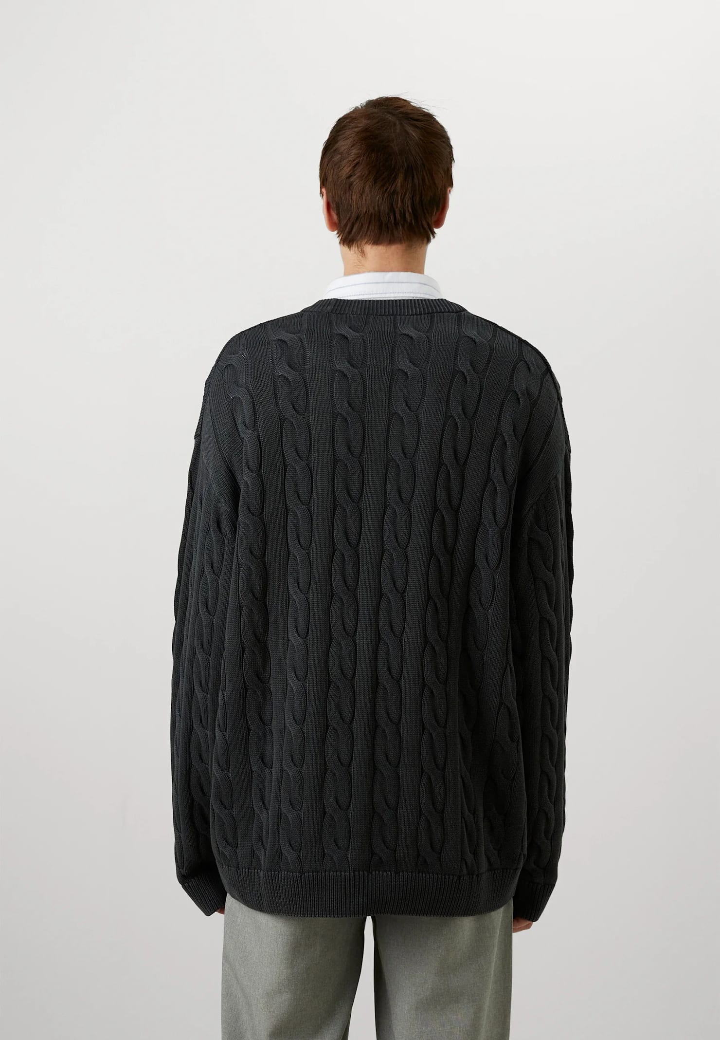Carhartt Cardigan Carter Nero In Black