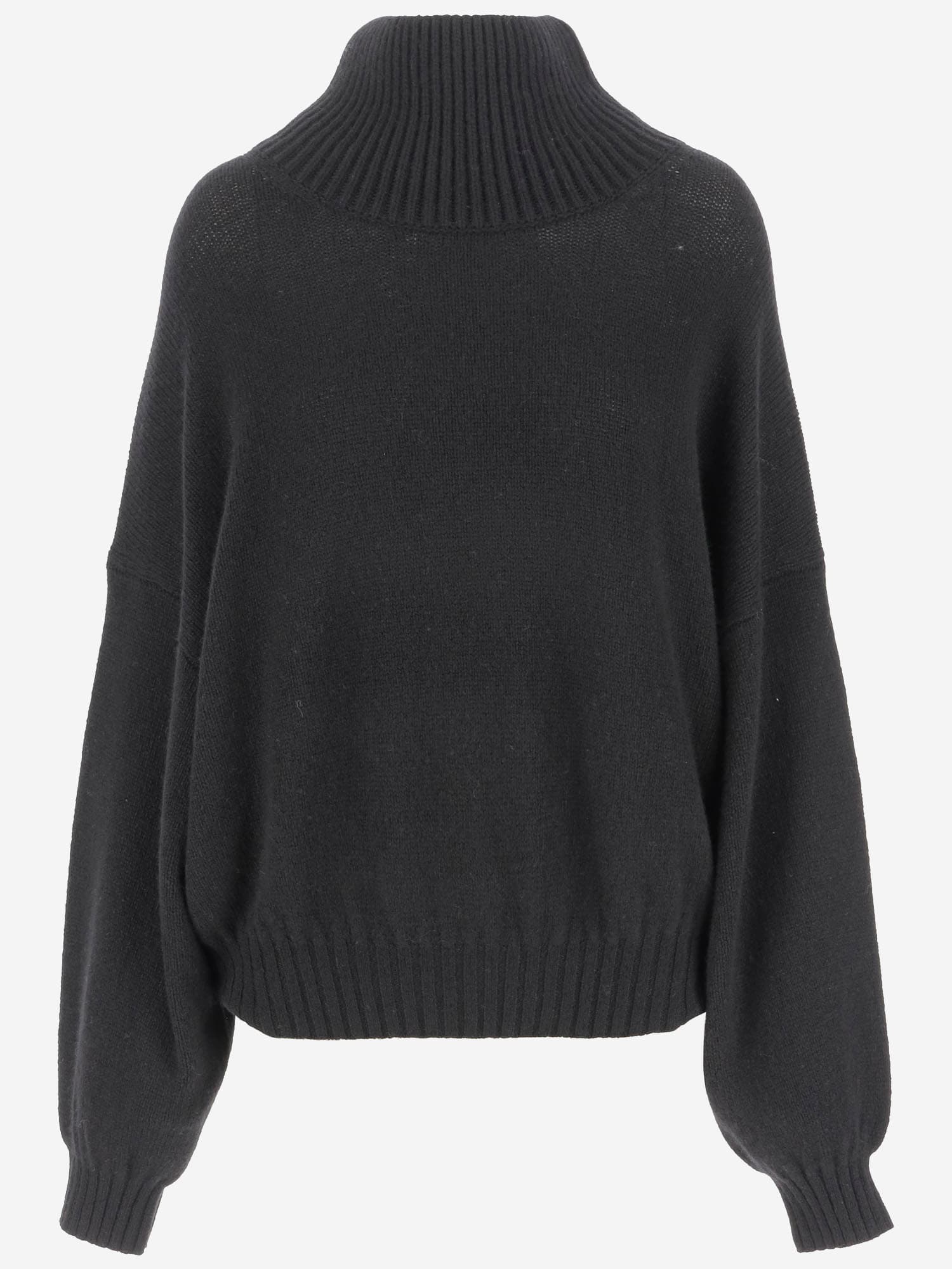 Shop Khaite Morris Stretch Cashmere Sweater In Black