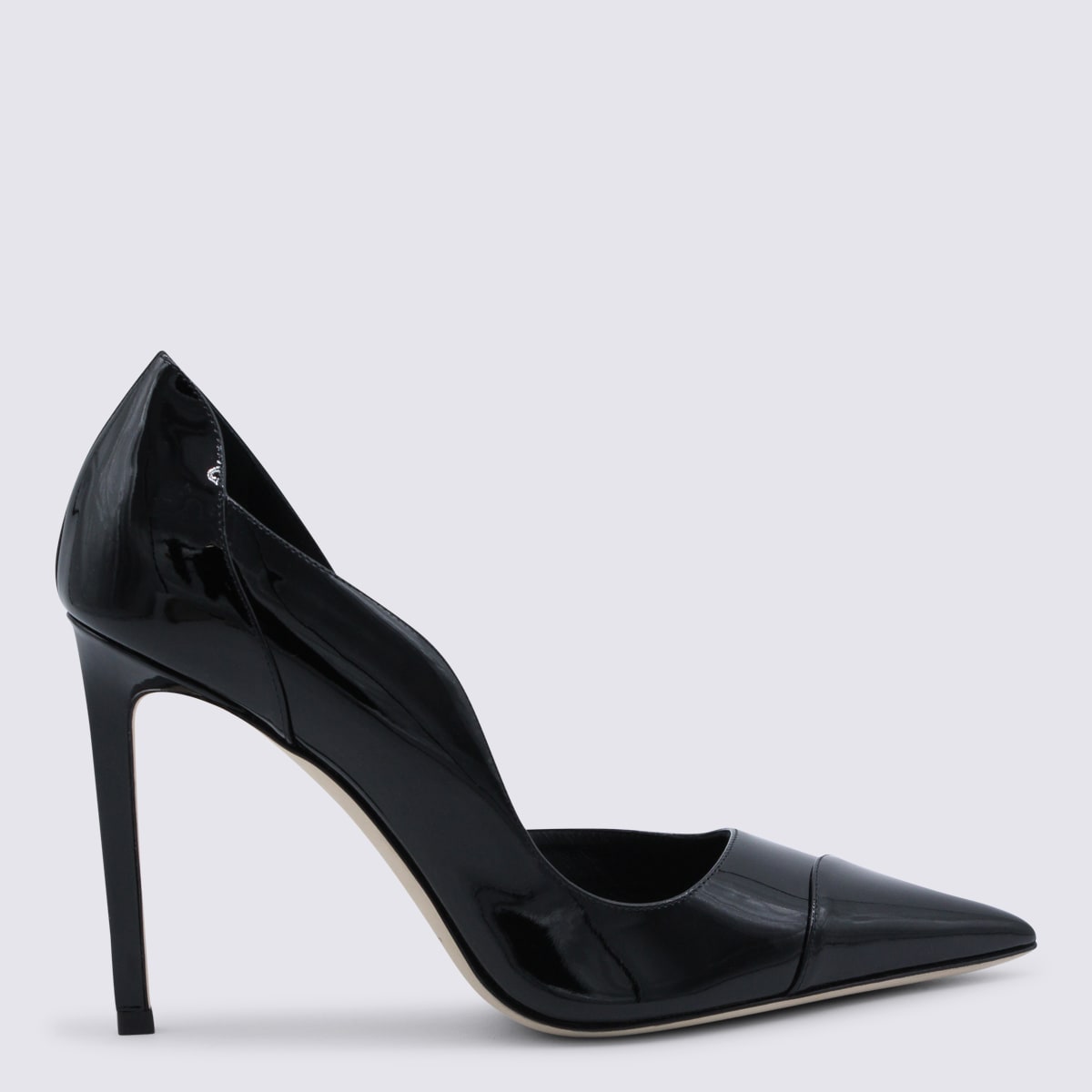 Jimmy Choo Black Leather Pumps