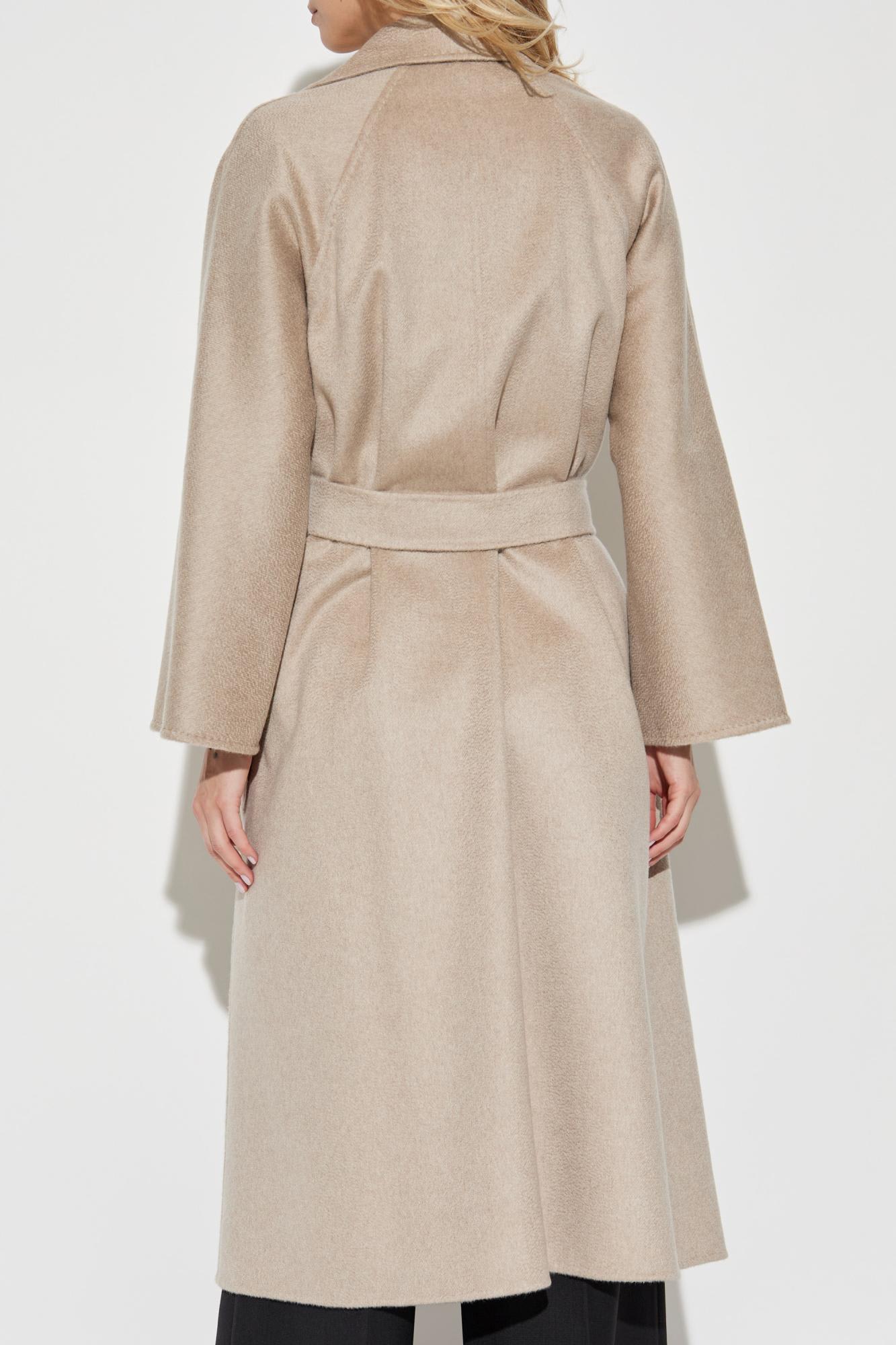 Max Mara Cashmere Coat Ludmilla In White