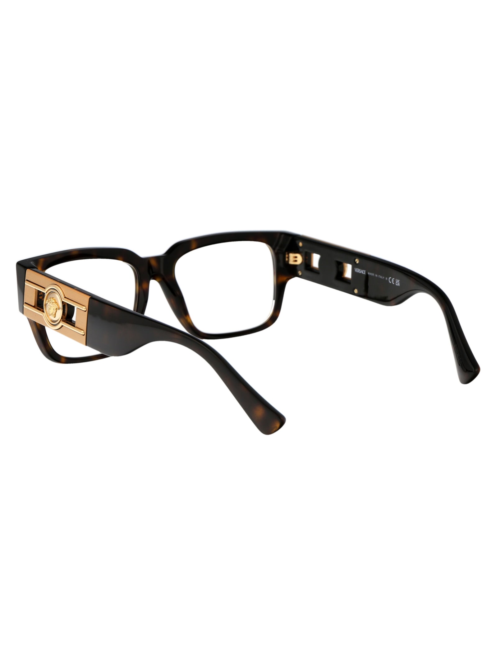 Versace 0ve3350 Glasses In 108 Havana