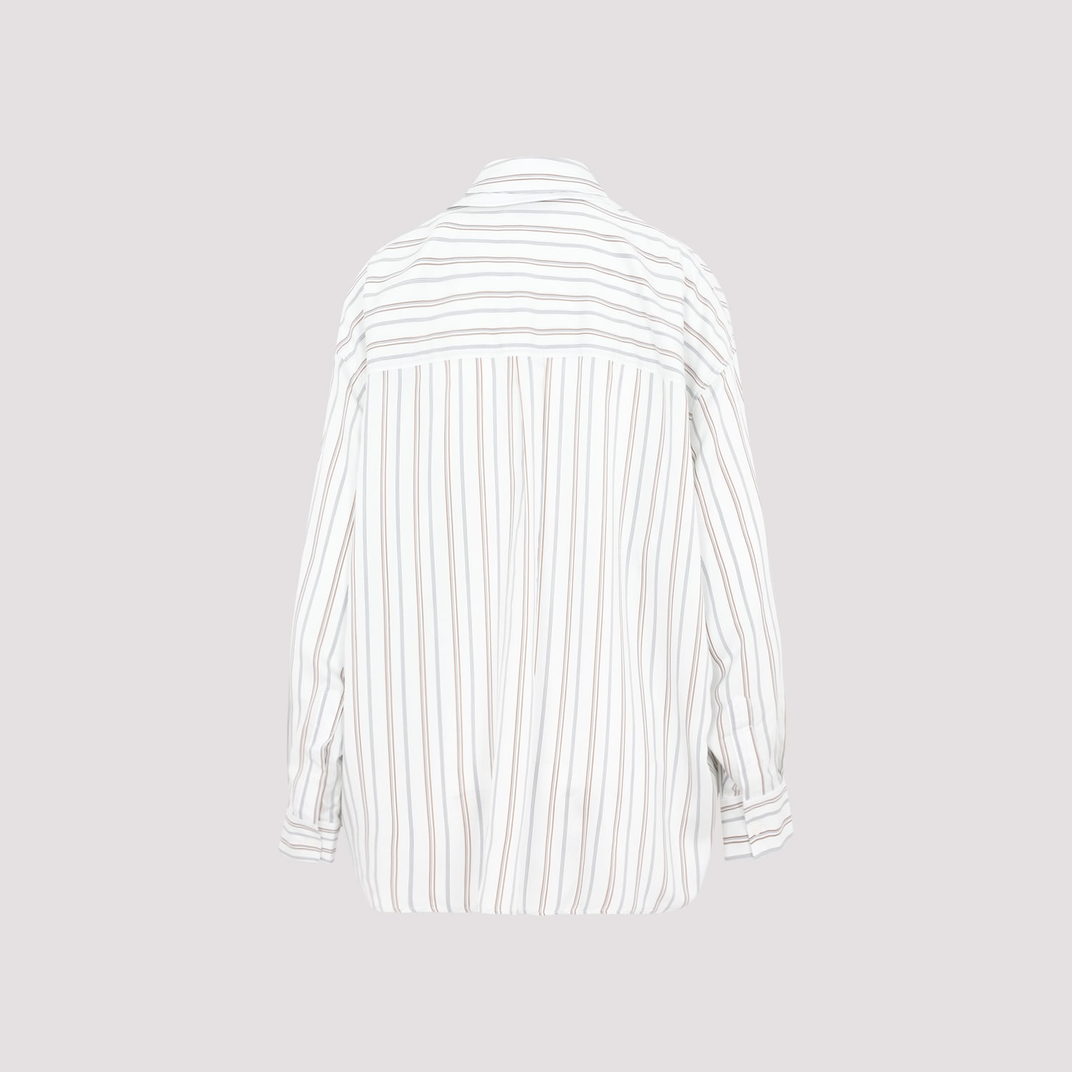 Shop Victoria Beckham Double Layer Blouse In Peppermint