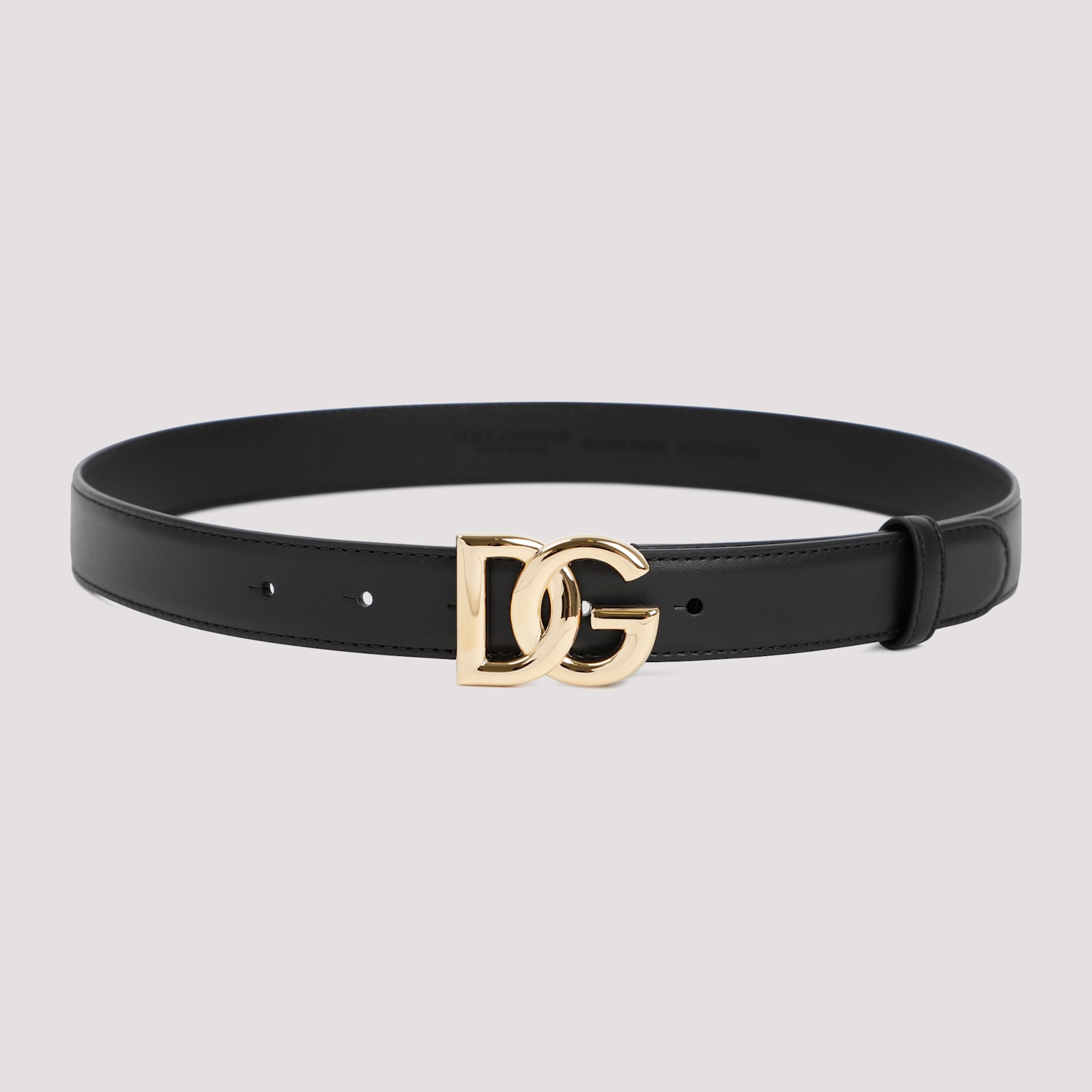 Logo Leather Belt