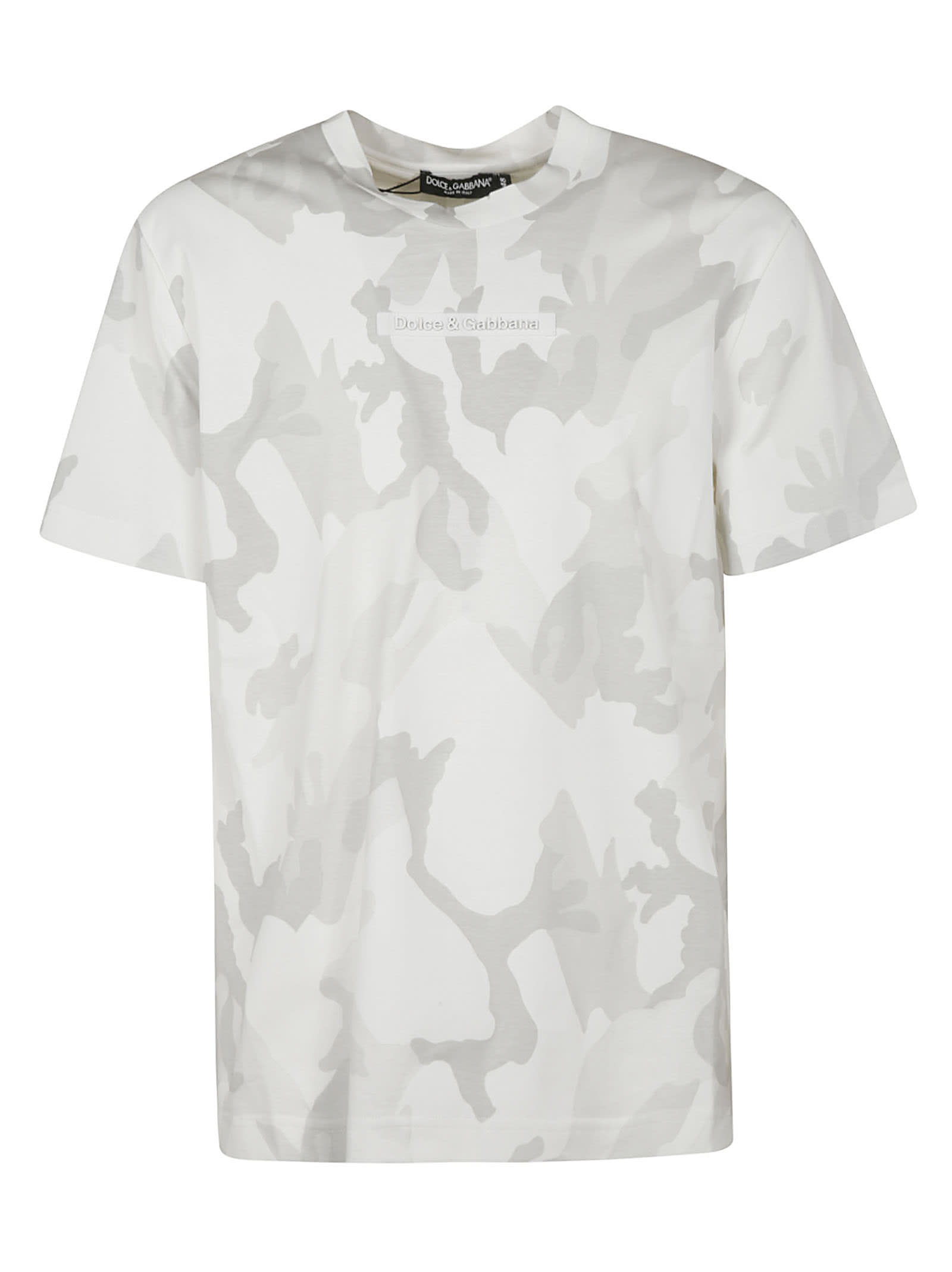 Dolce & Gabbana Camouflage Logo T-shirt