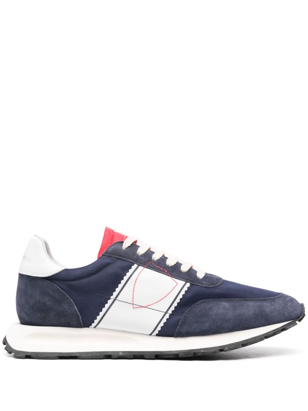 Shop Philippe Model Tour Low Man Sneakers In Blue White