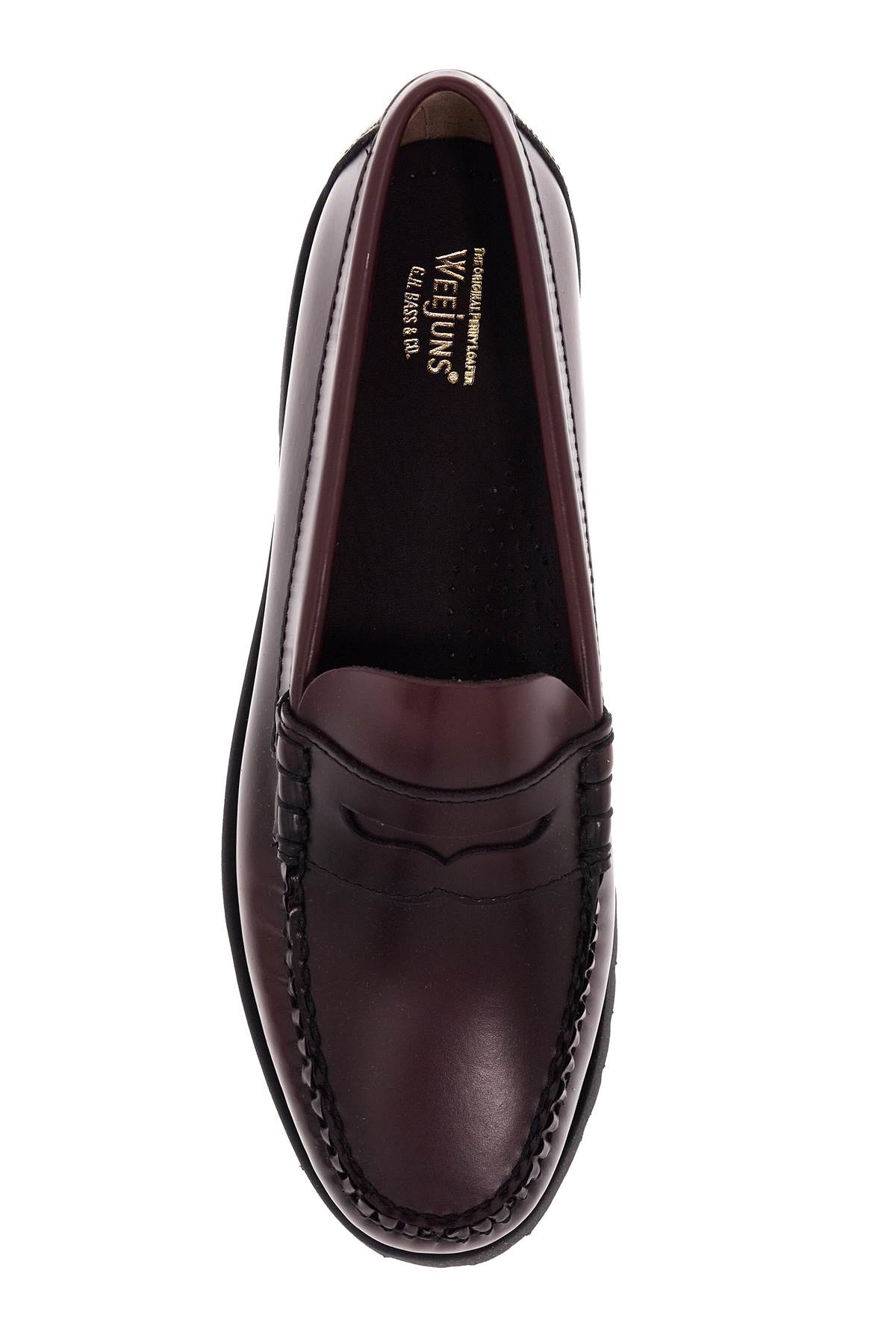 Shop G.h.bass &amp; Co. Weejuns 90s Mocassins In Wine (purple)