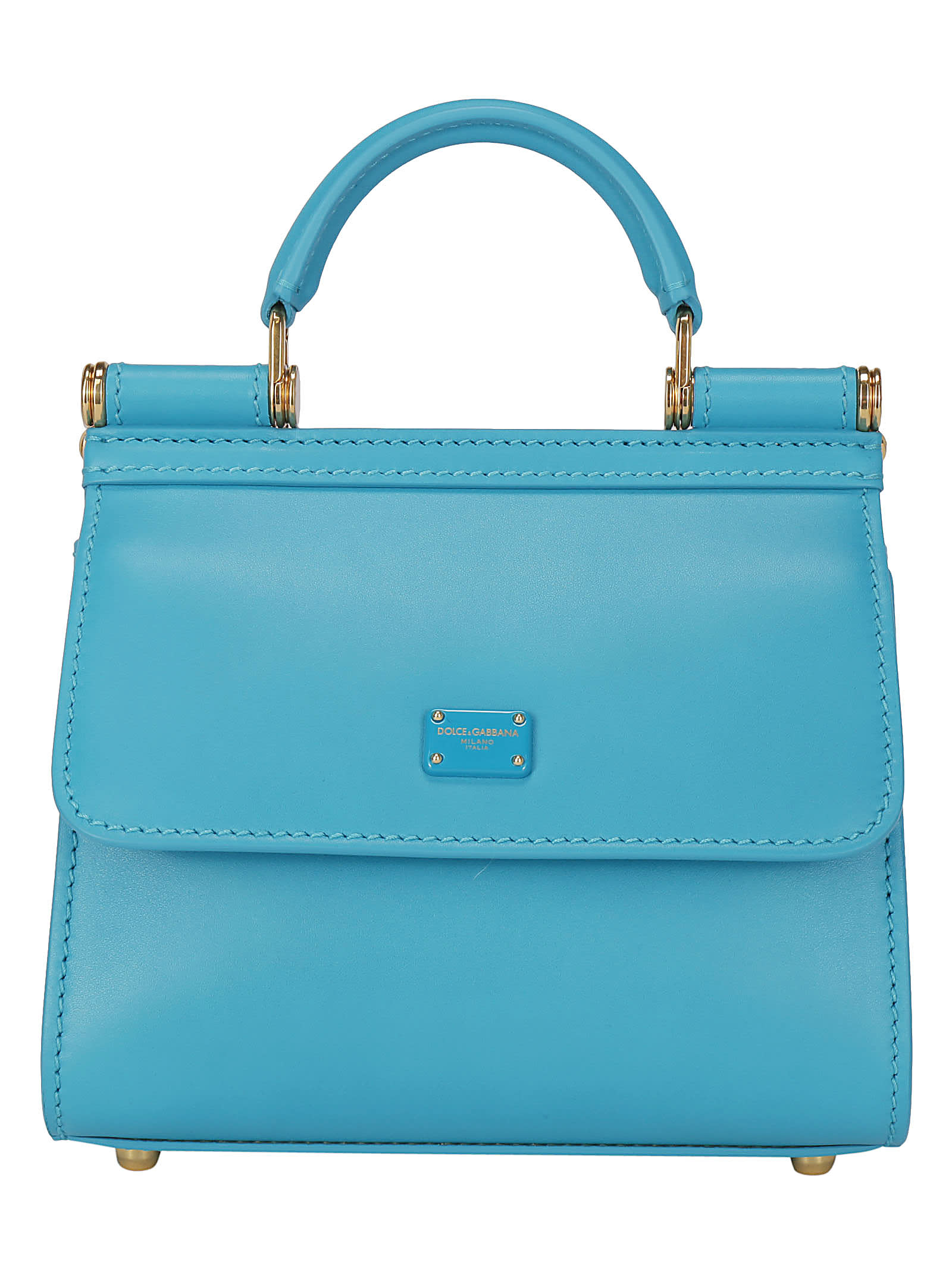 Dolce & Gabbana Mini Sicily Handbag In Multi