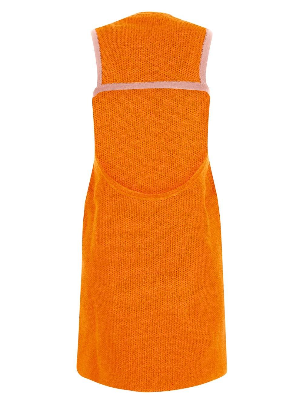 Shop Jacquemus La Robe Sorbetto In Orange