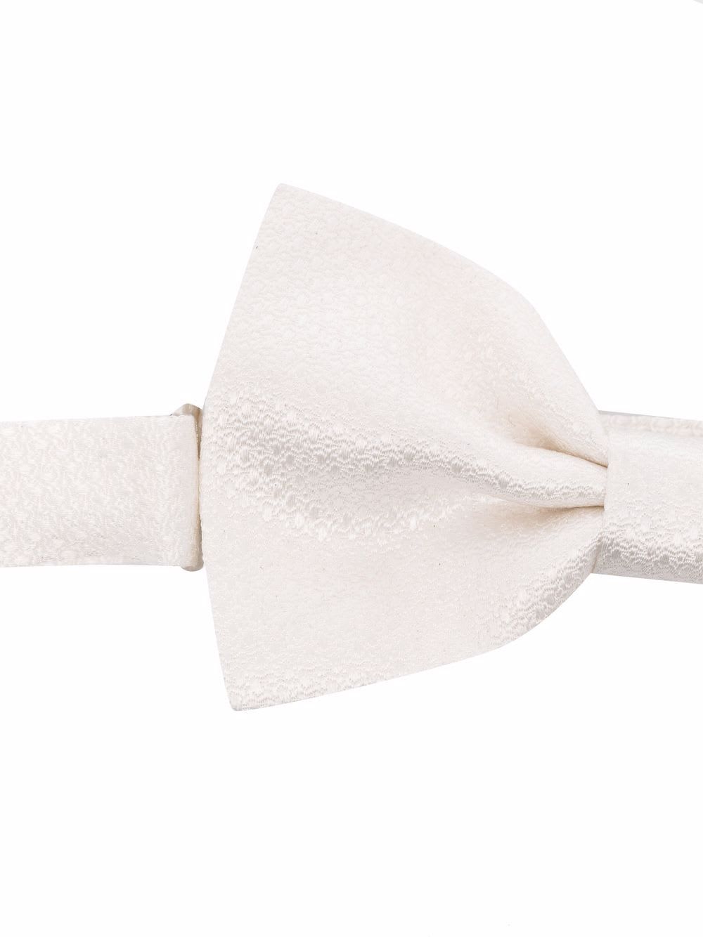 Tagliatore Bow Tie In White