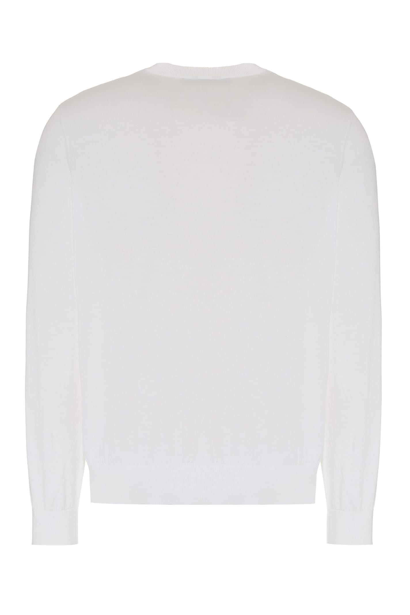 Shop Dsquared2 Cotton Crew-neck Sweater In White