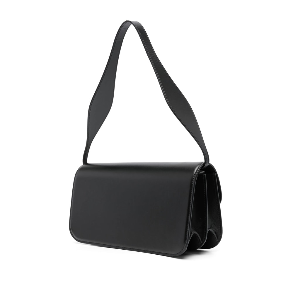 Neous Leather Shoulder Bags In Black