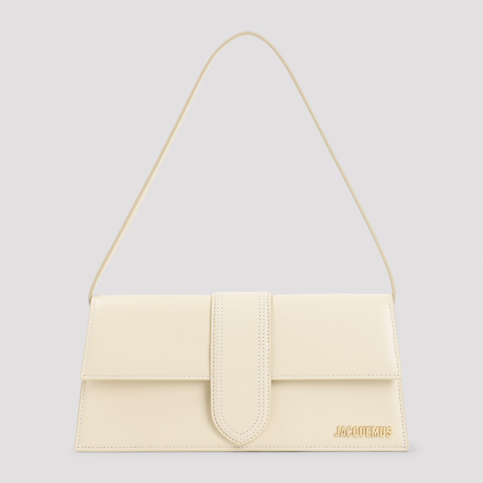 JACQUEMUS LE BAMBINO LEATHER SHOULDER BAG