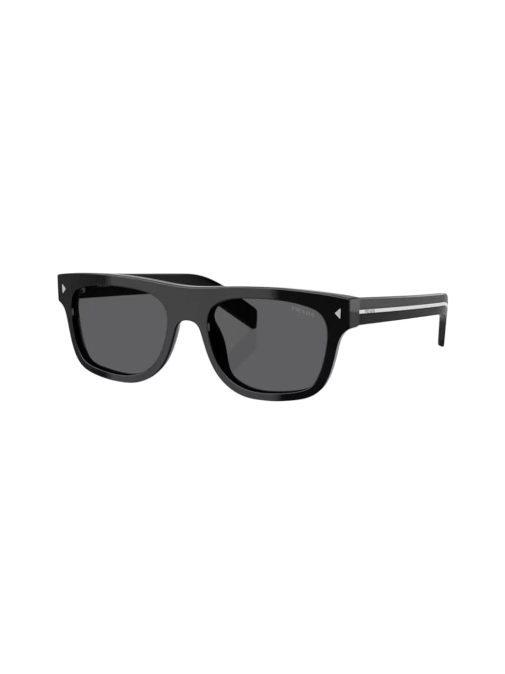 Prada Man Sunglass Pr A17s In Black