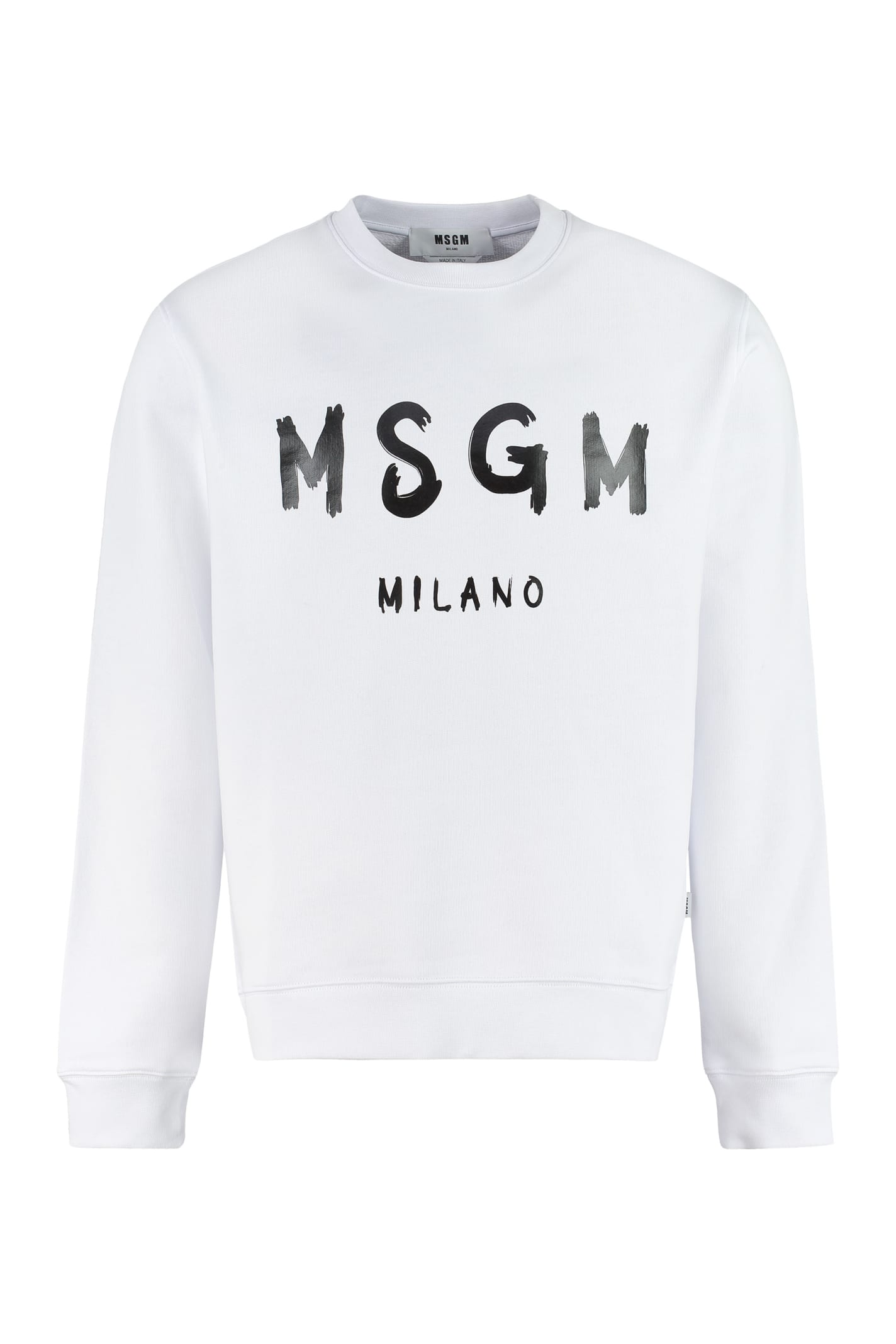MSGM Cotton Crew-neck Sweatshirt