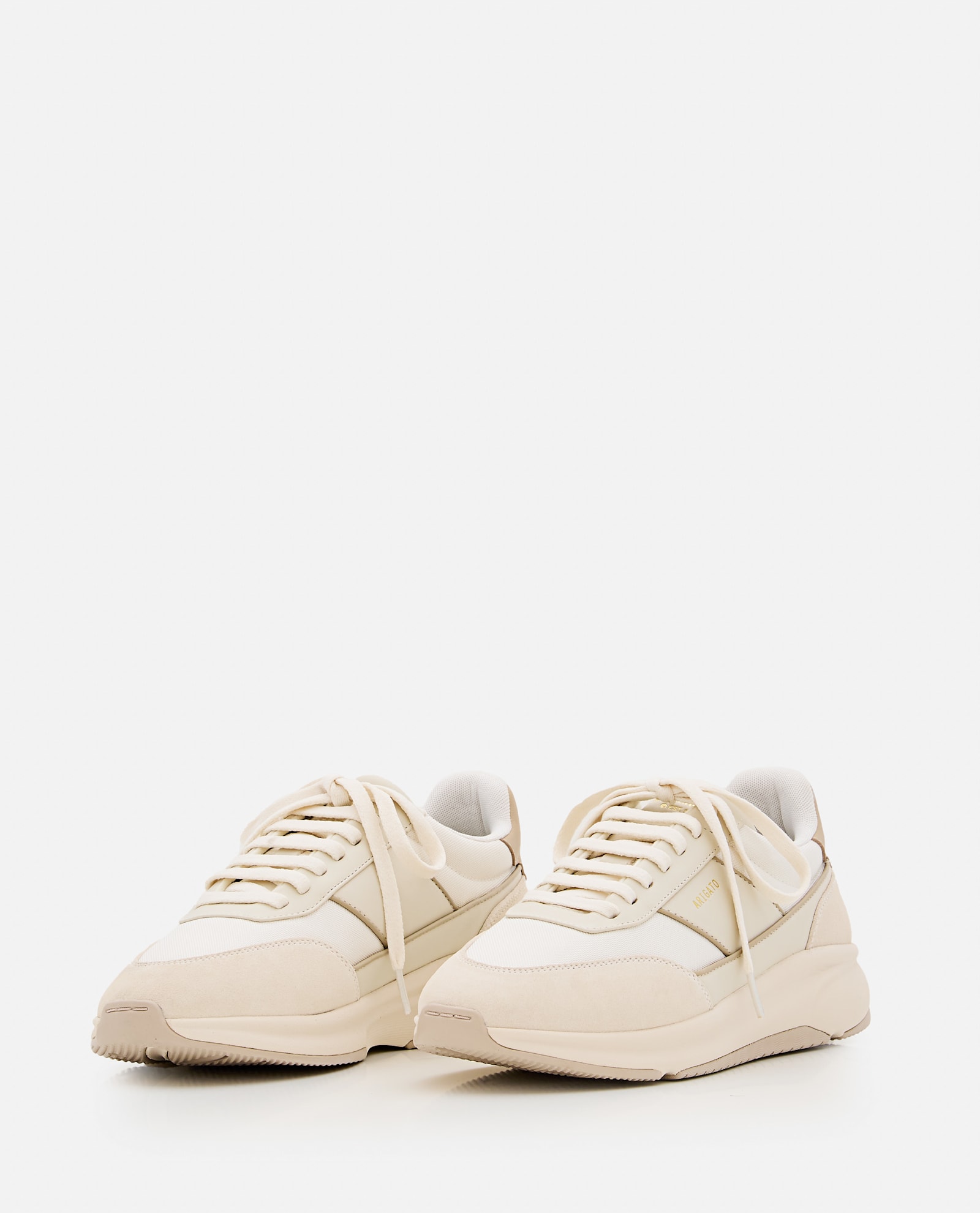 Axel Arigato Off White Lace Up Sneakers In White