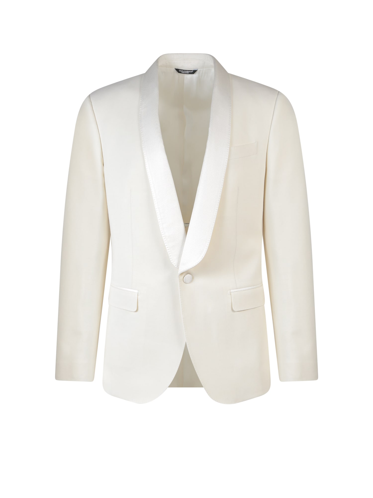 Shop Dolce & Gabbana Blazer In Bianco