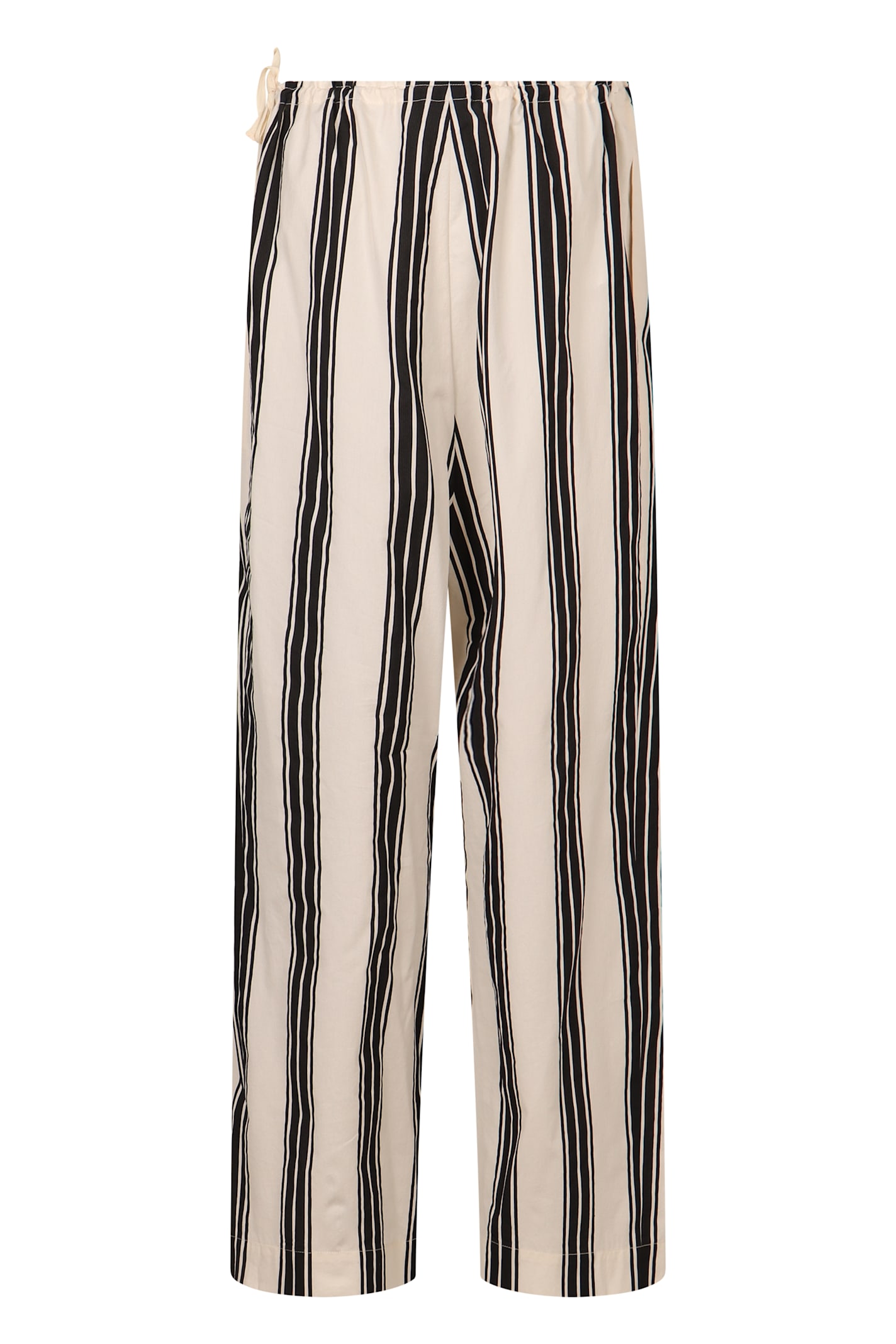 Shop Philosophy Di Lorenzo Serafini Cotton Trousers In Ivory