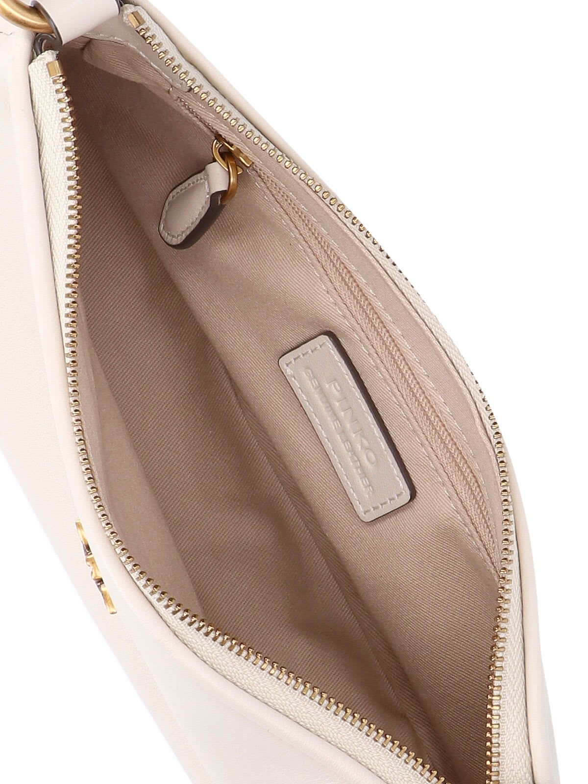 Pinko Mini Shoulder Bag In White