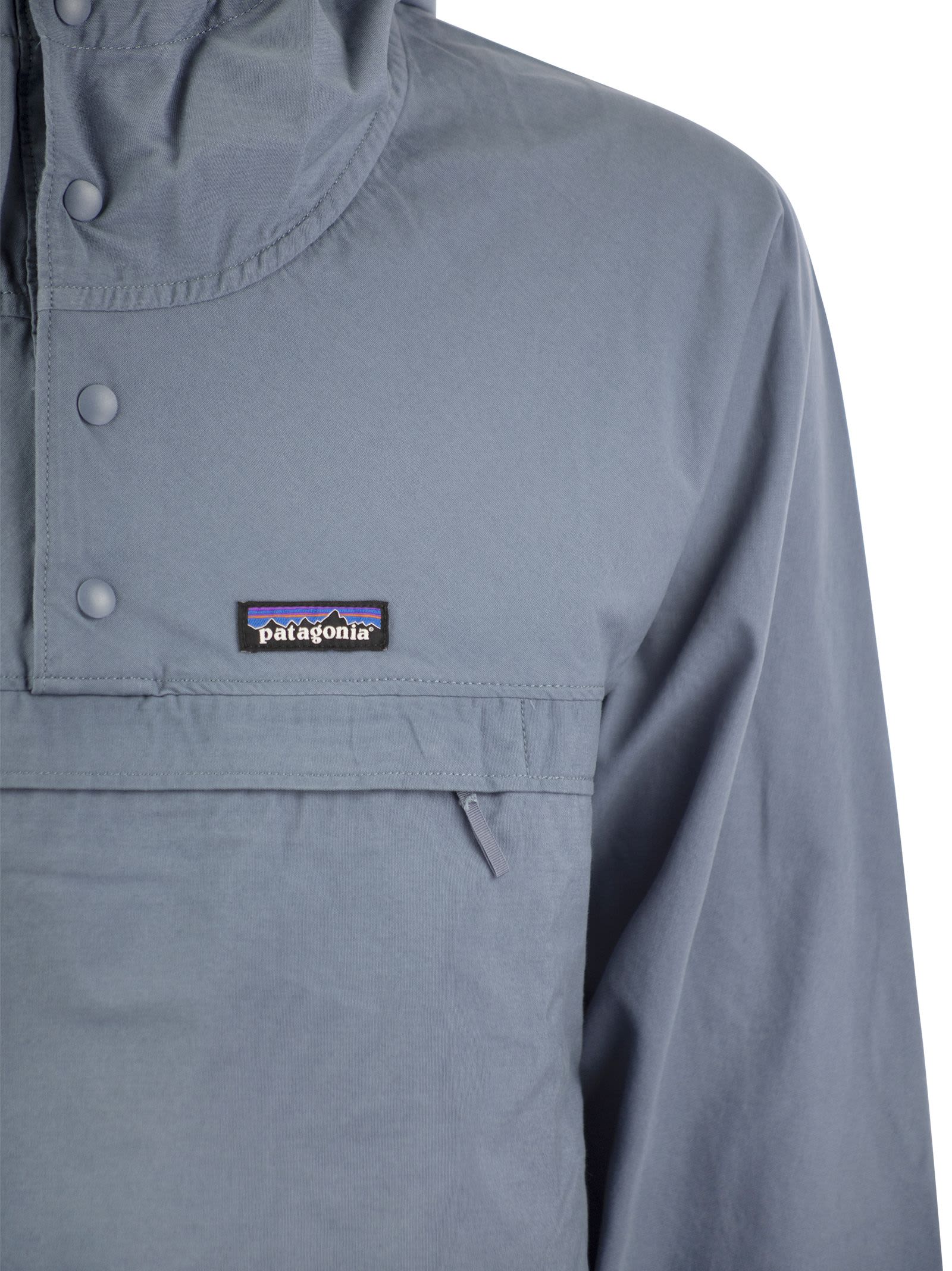 Shop Patagonia Funhoggers Pullover Jacket In Sugar Paper