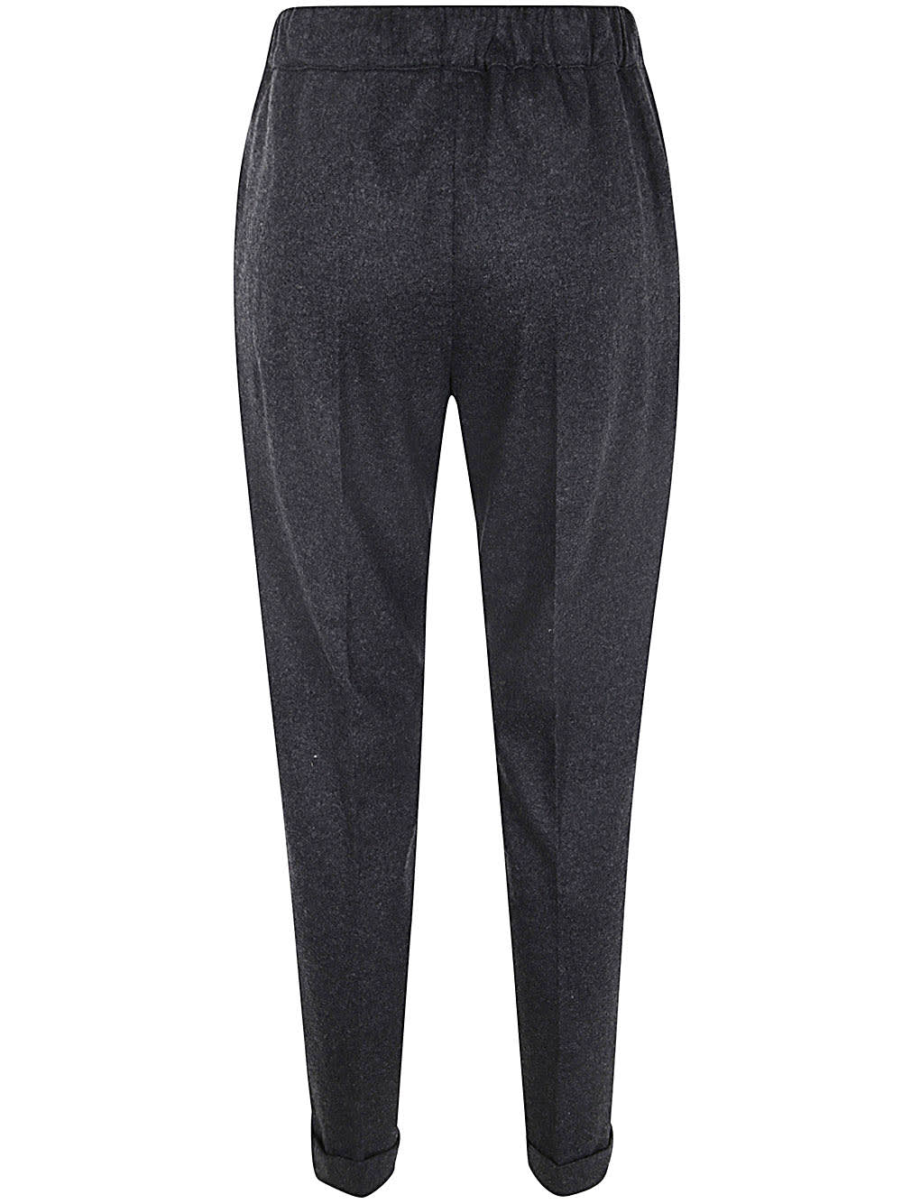 Shop Liviana Conti Trousers In Anthracite