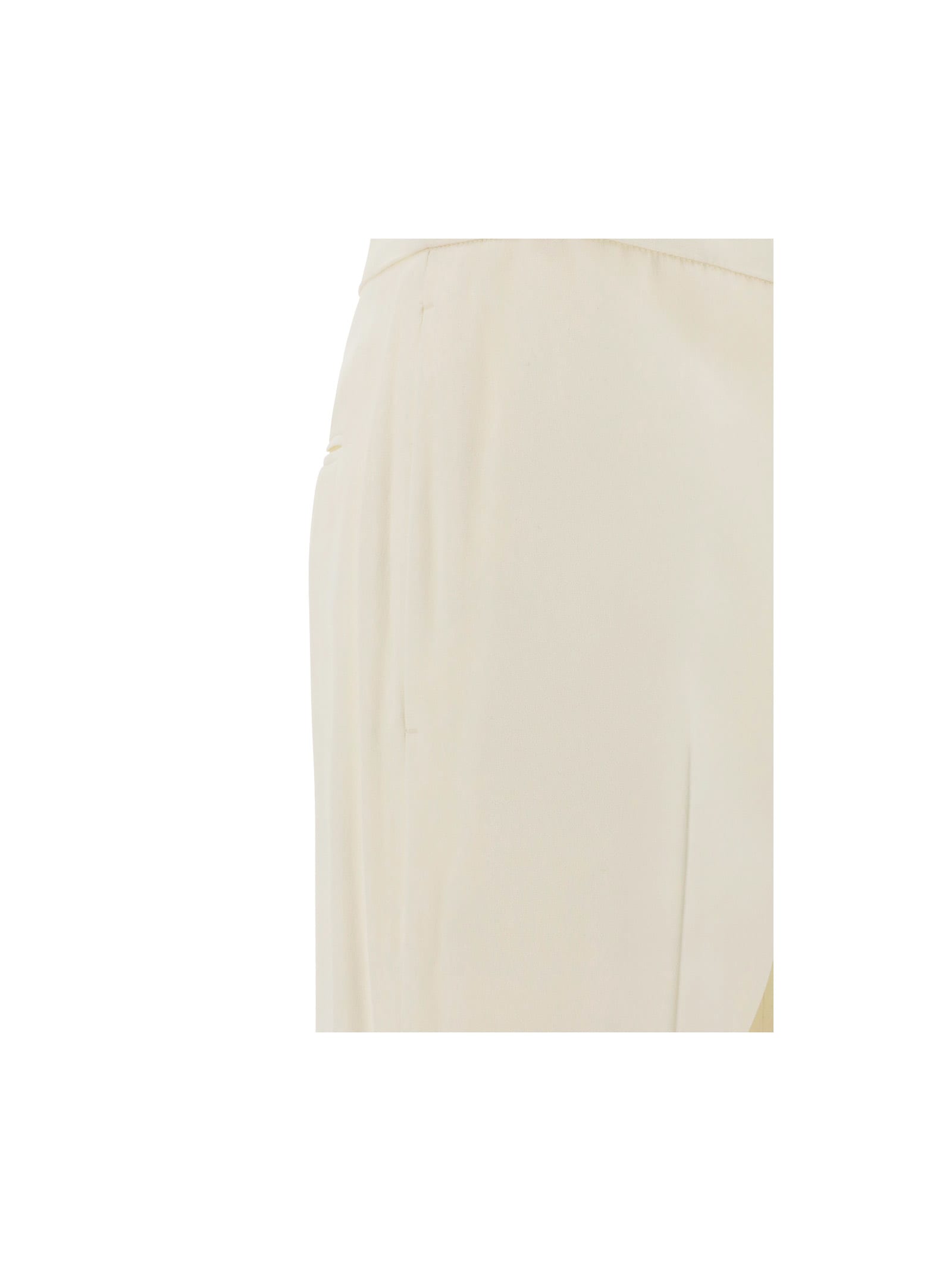 Alexander Mcqueen Pants In Bianco