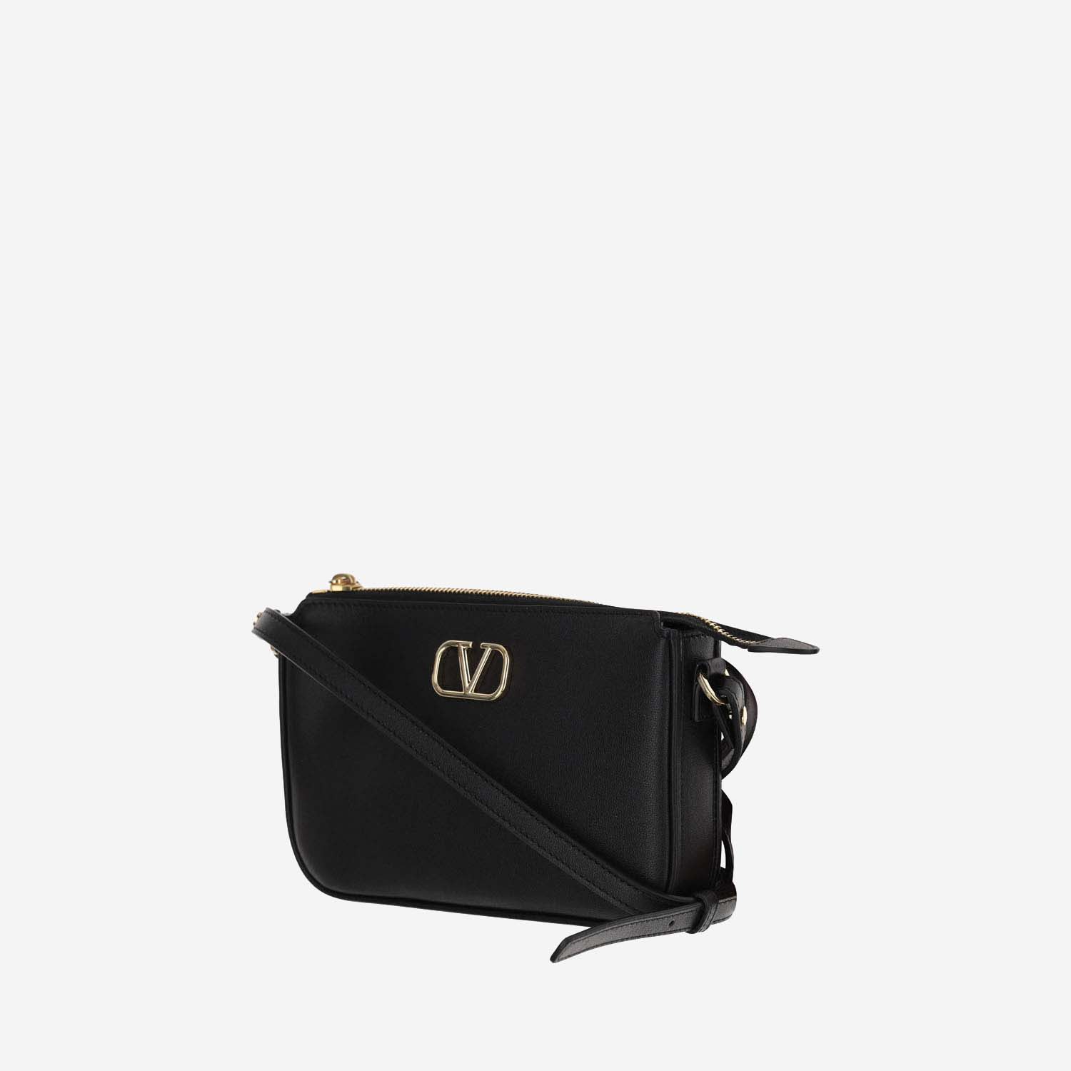 Shop Valentino V-logo Signature Mini Shoulder Bag