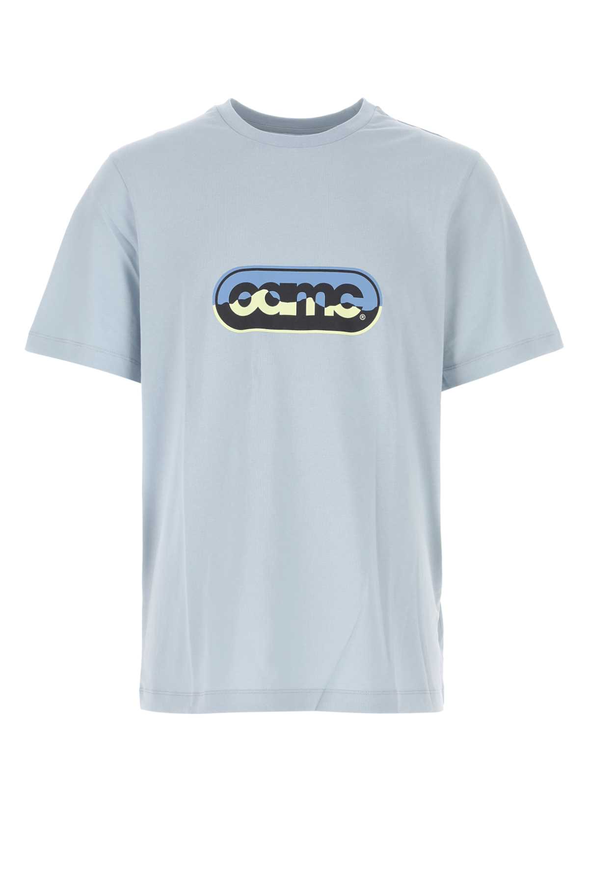 Light-blue Cotton Oversize T-shirt