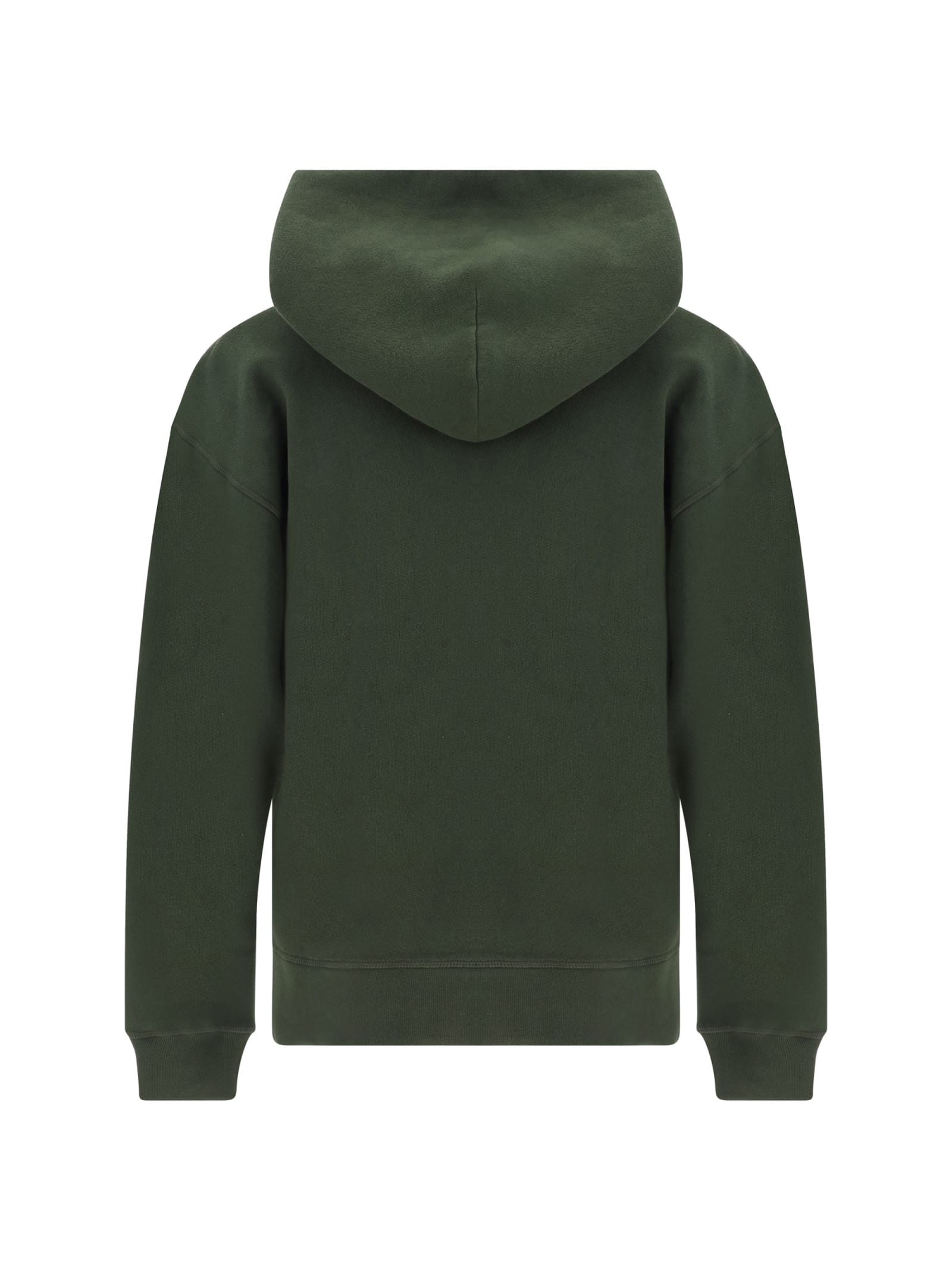 Shop Dsquared2 Hoodie In Military Green