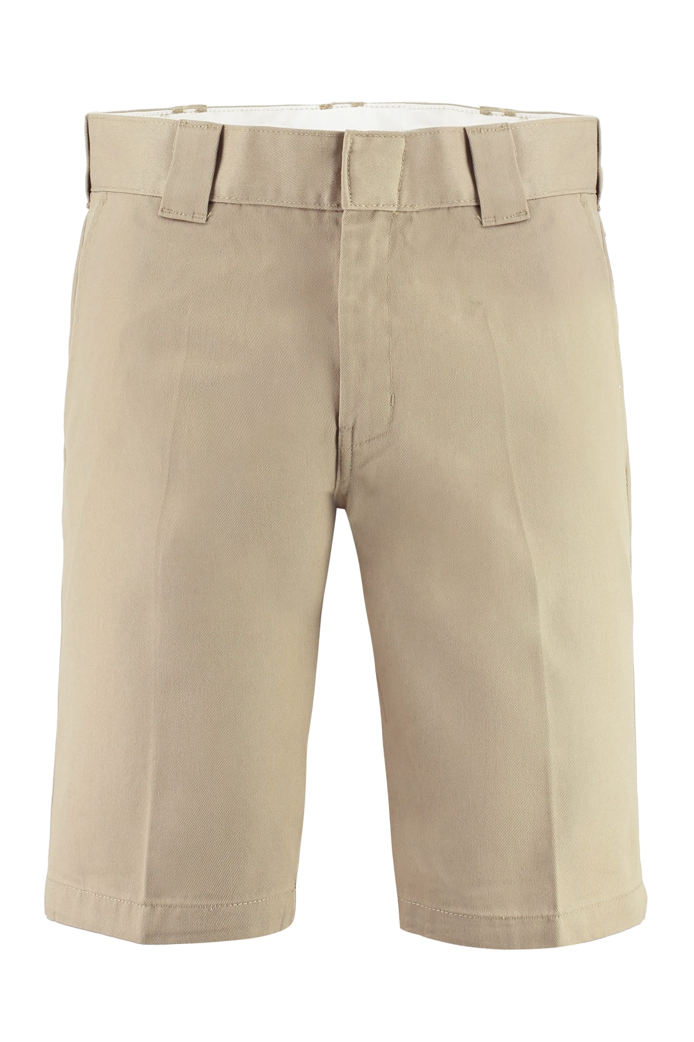 Dickies Cotton Blend Shorts In Beige