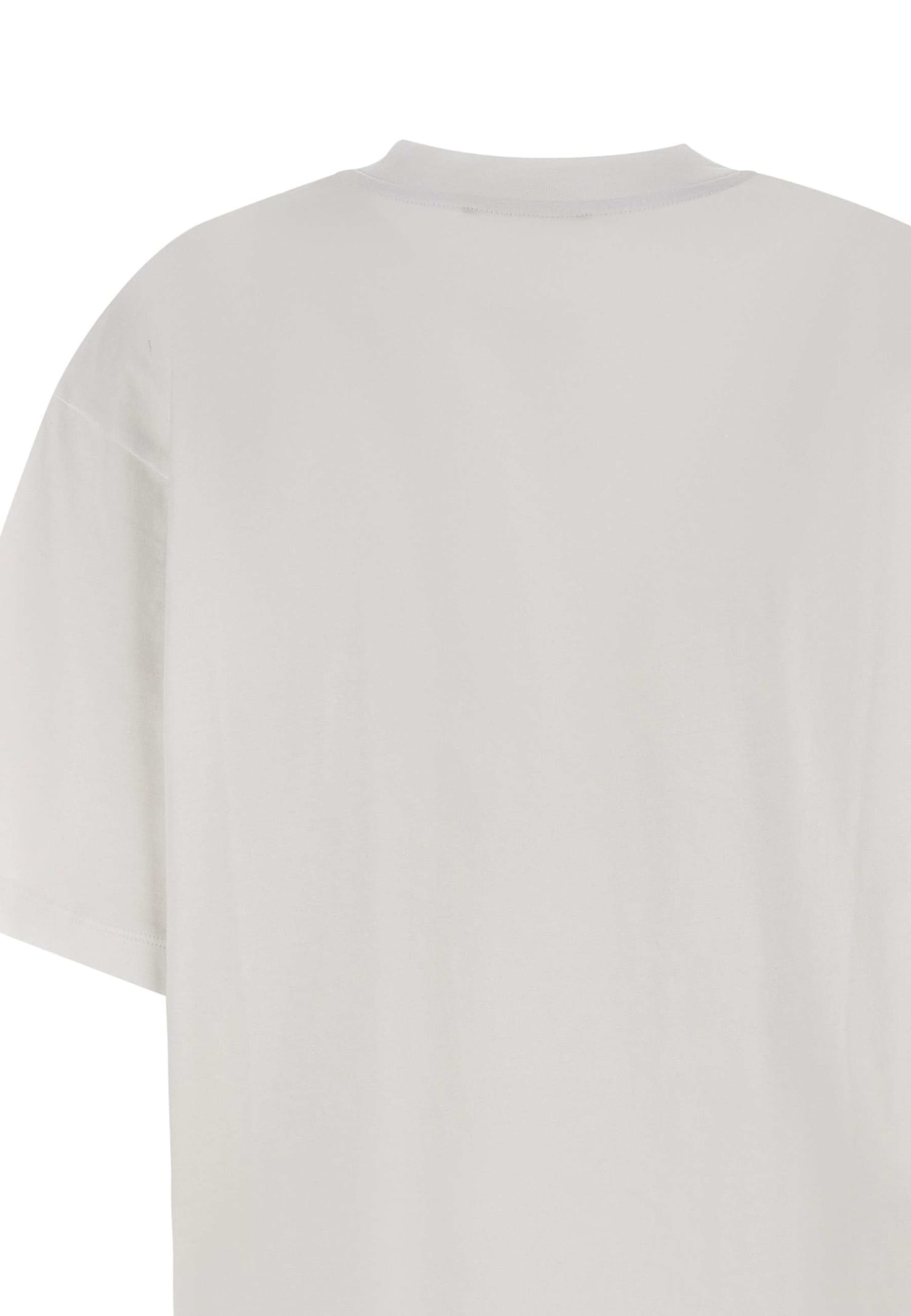 Shop Marni Organic Cotton T-shirt In White