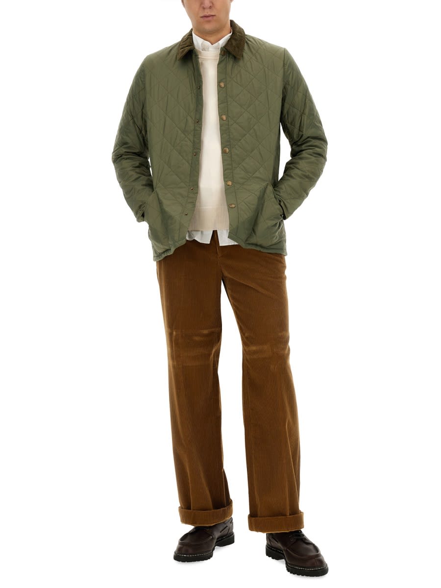 Shop Barbour Heritage Liddesdale Jacket In Green