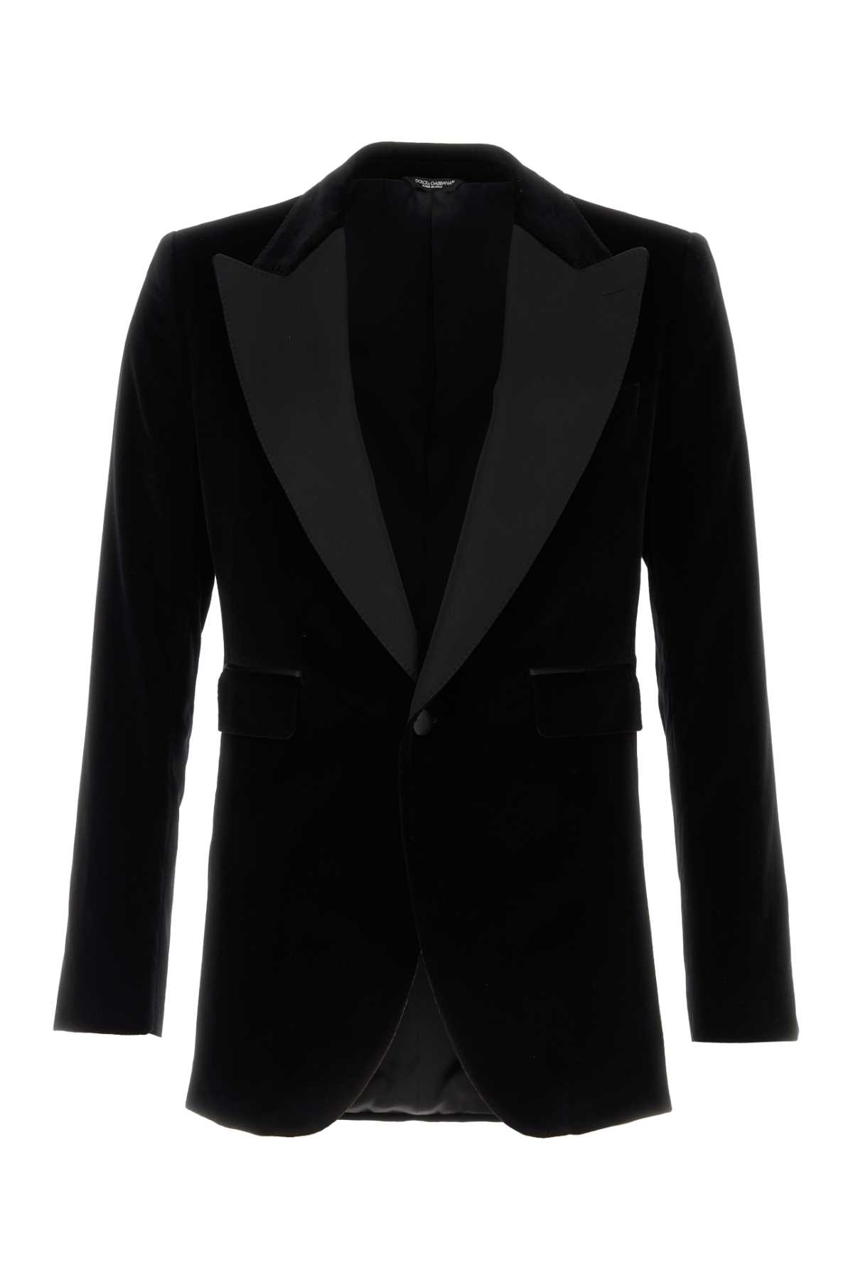 Black Velvet Blazer