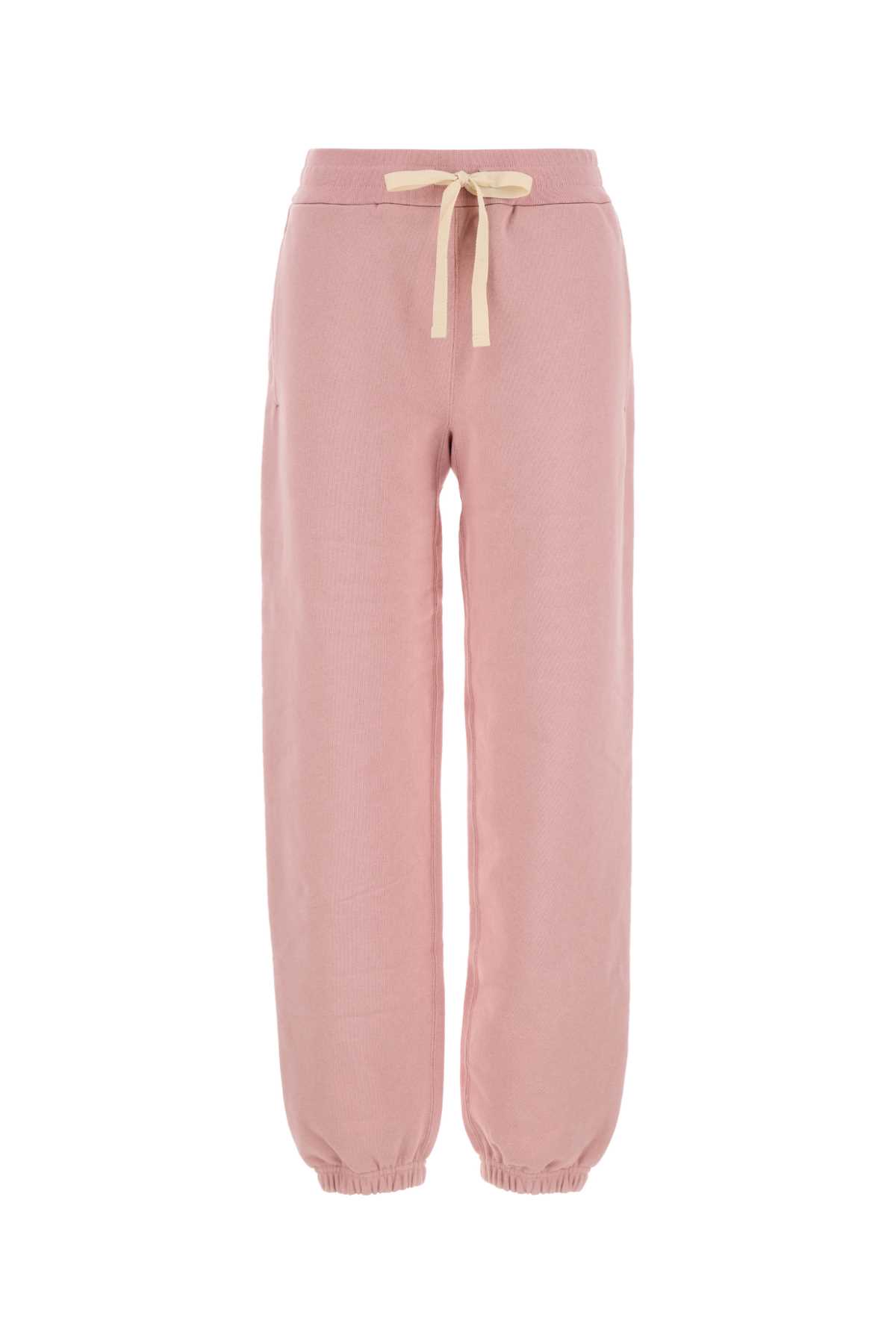 Pink Cotton Joggers