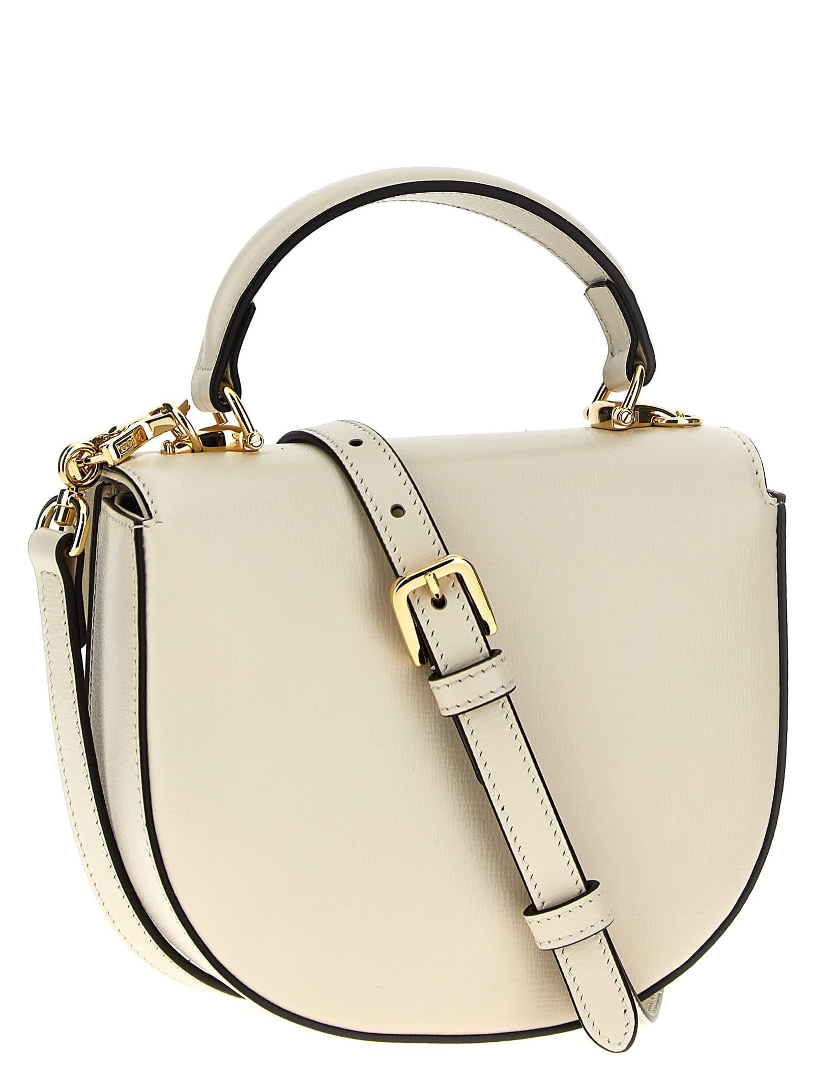 Shop Gucci Horsebit 1955 Mini Handbag In White