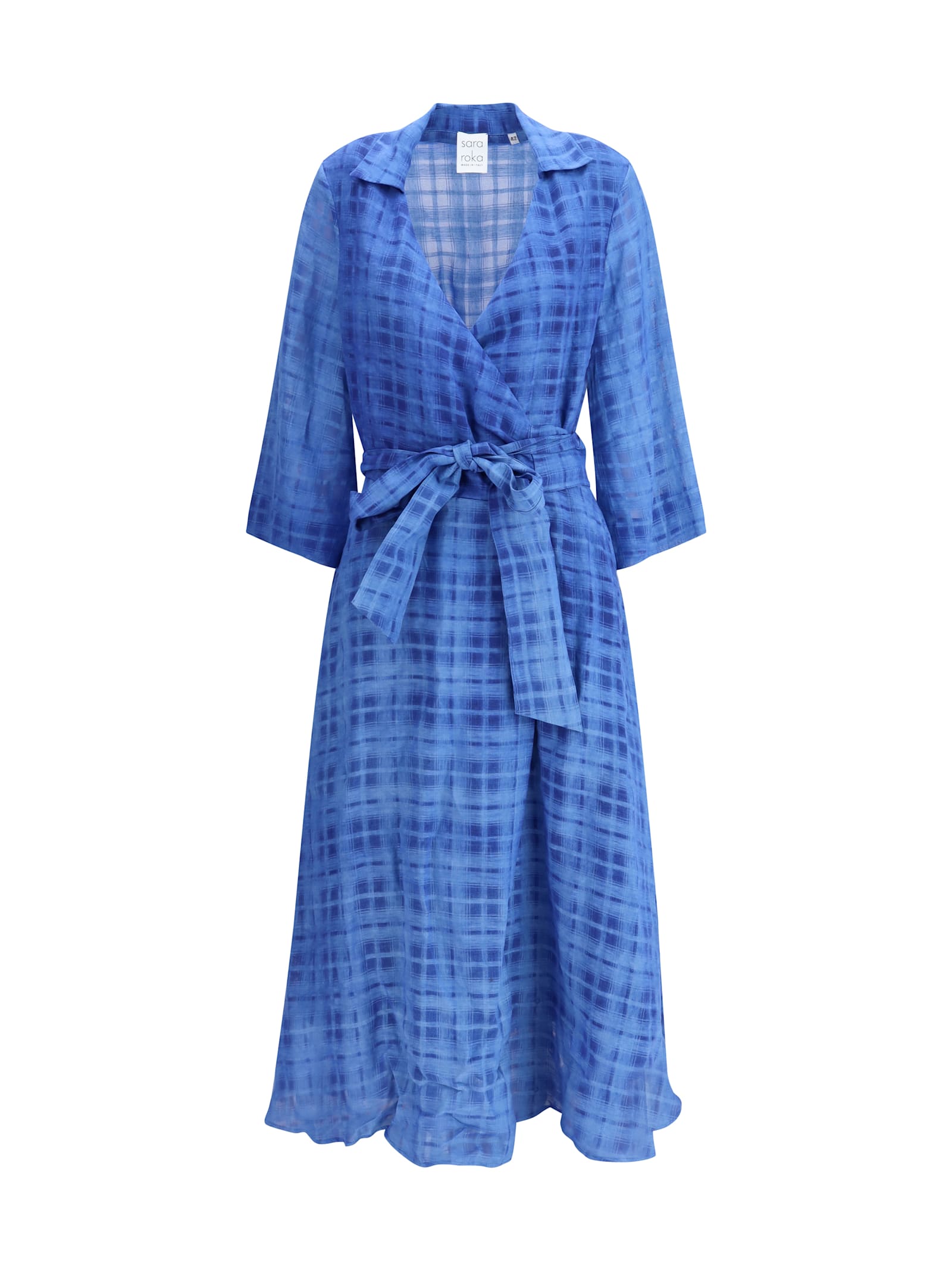 Check Chemisier Dress